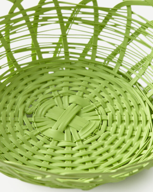 Bakkie Basket Metal Green