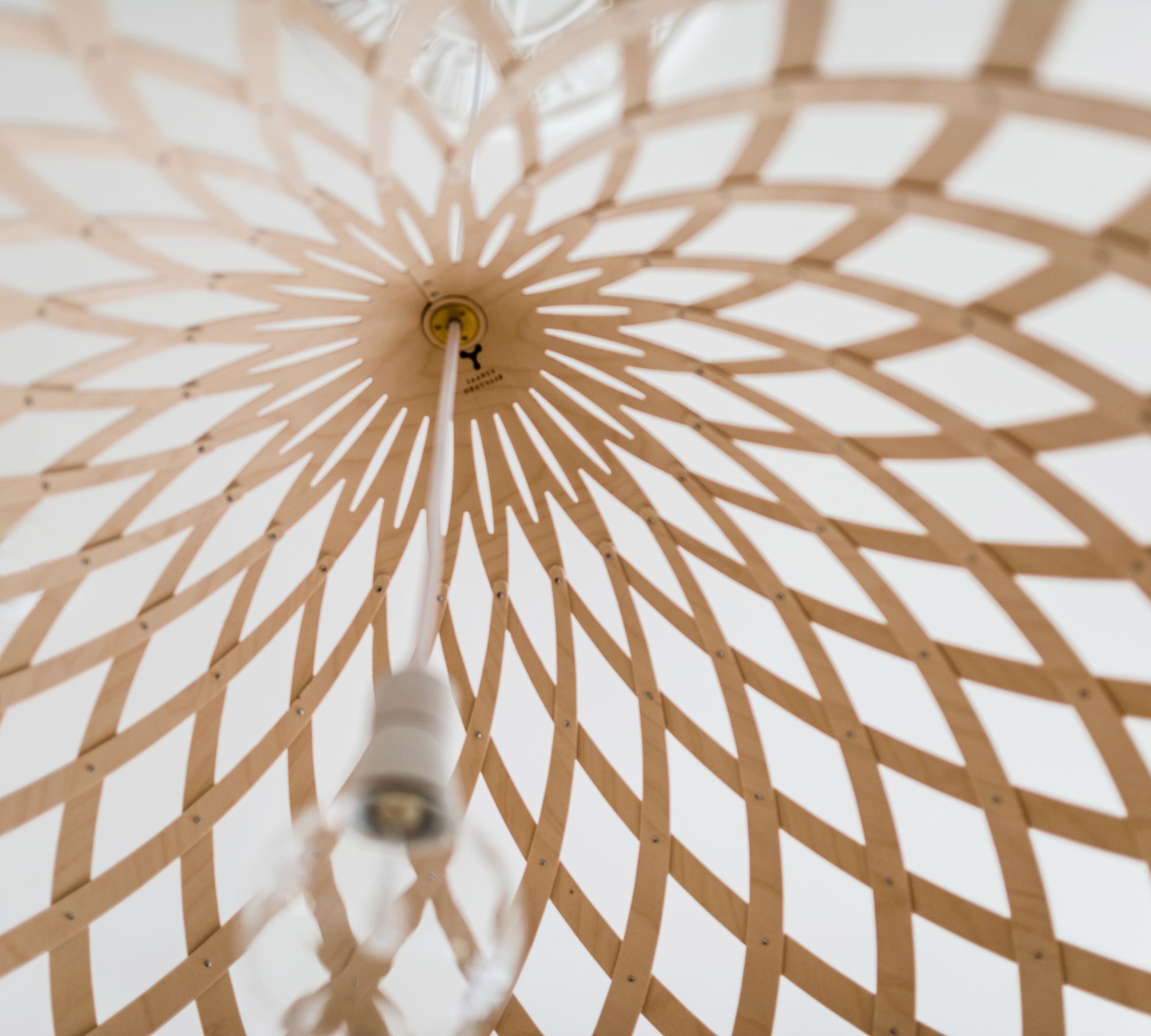 ZOME XL Pendant Lamp Wood Natural