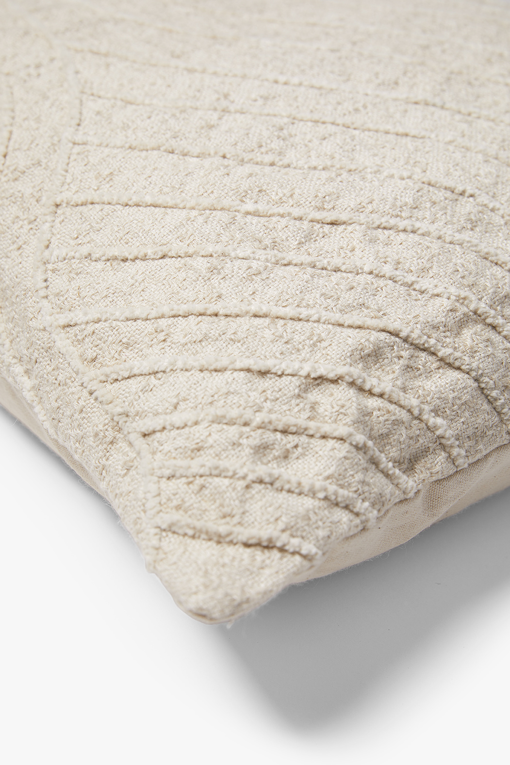 Cotton Cushion Cover Lynn Cream
