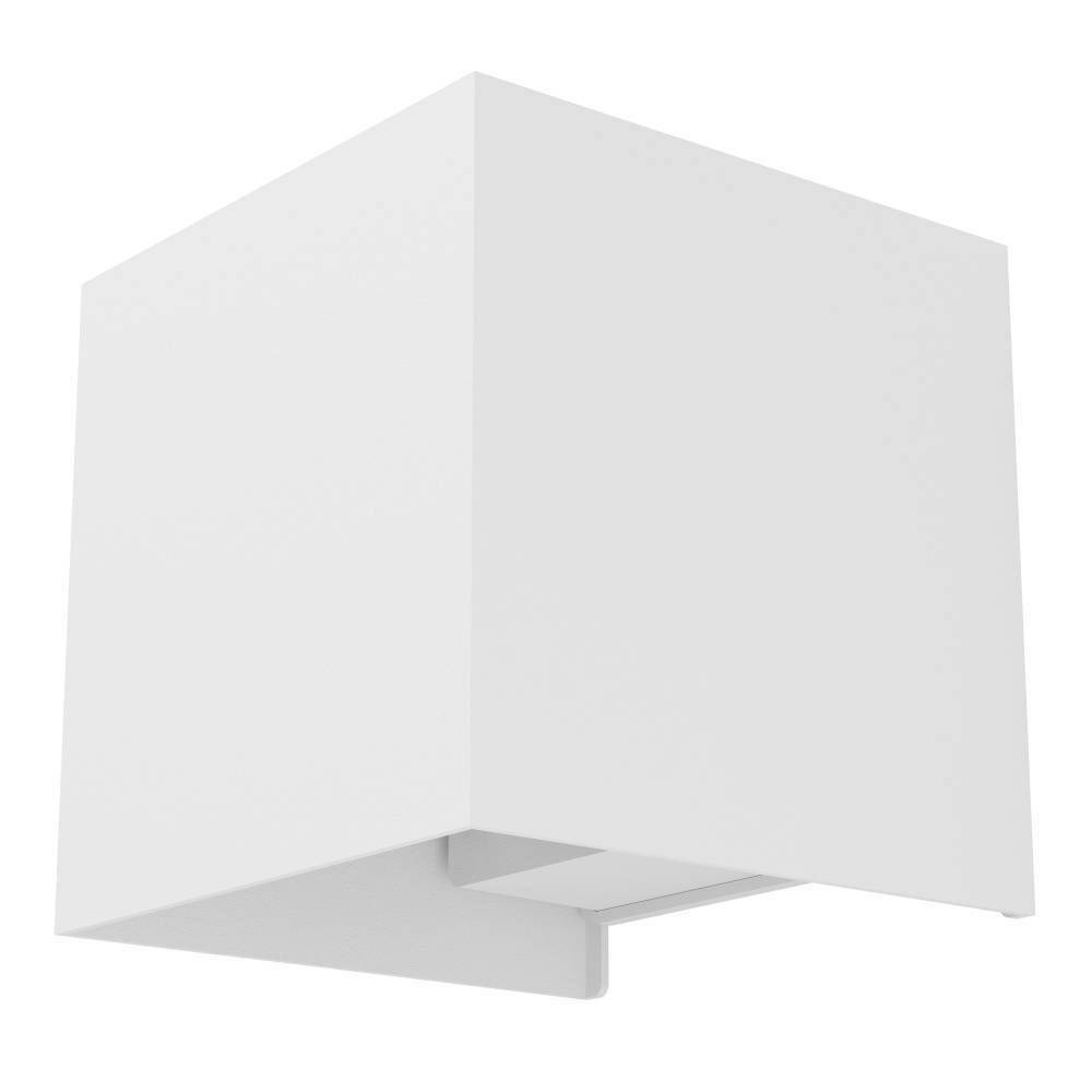 Valmontone LED-Wandleuchte Aluminium Weiß 2-flammig