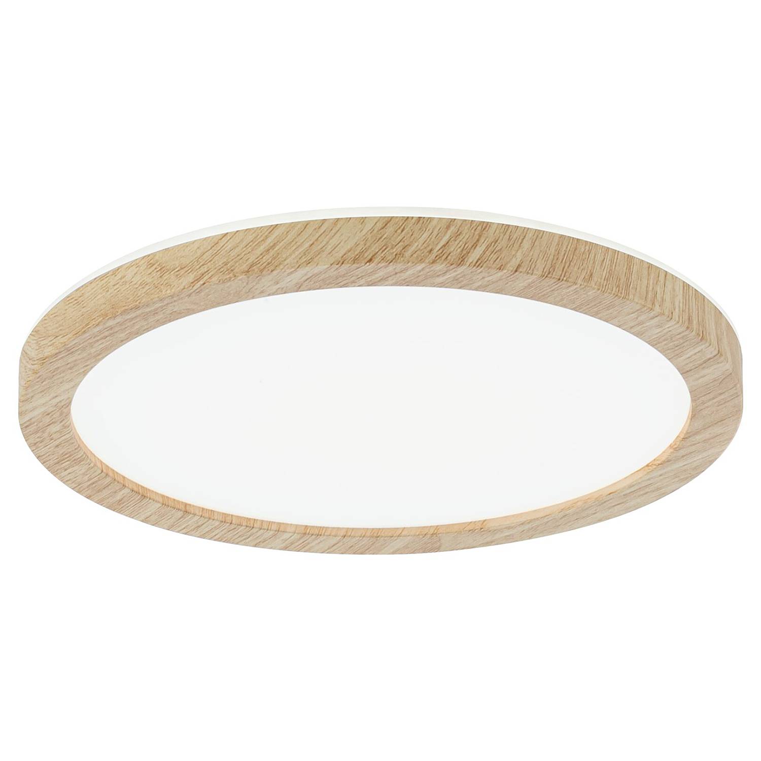 Atria Shine LED-Deckenleuchte Kunststoff Braun 19cm