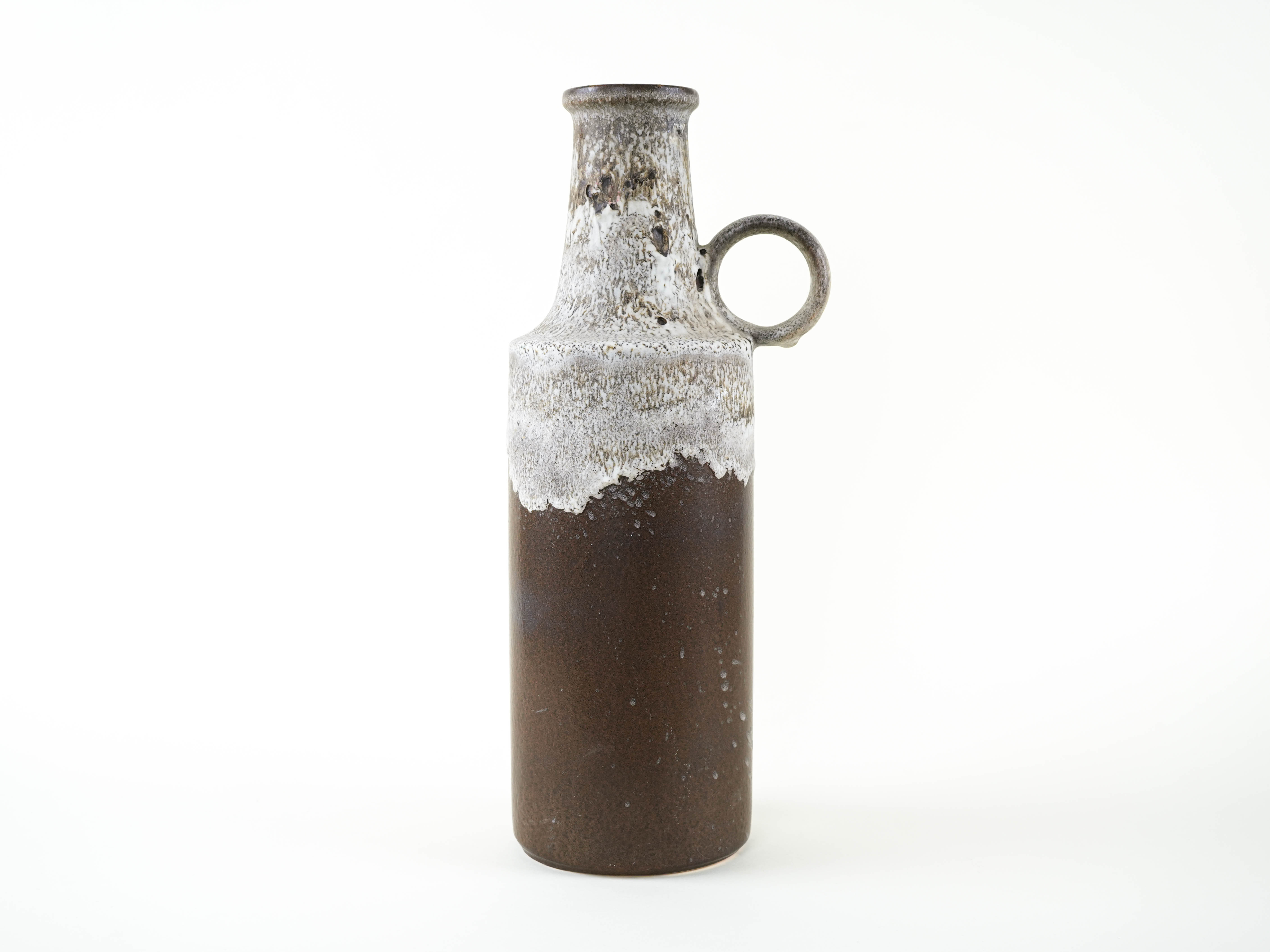 Ceramic vase with handle 1960s