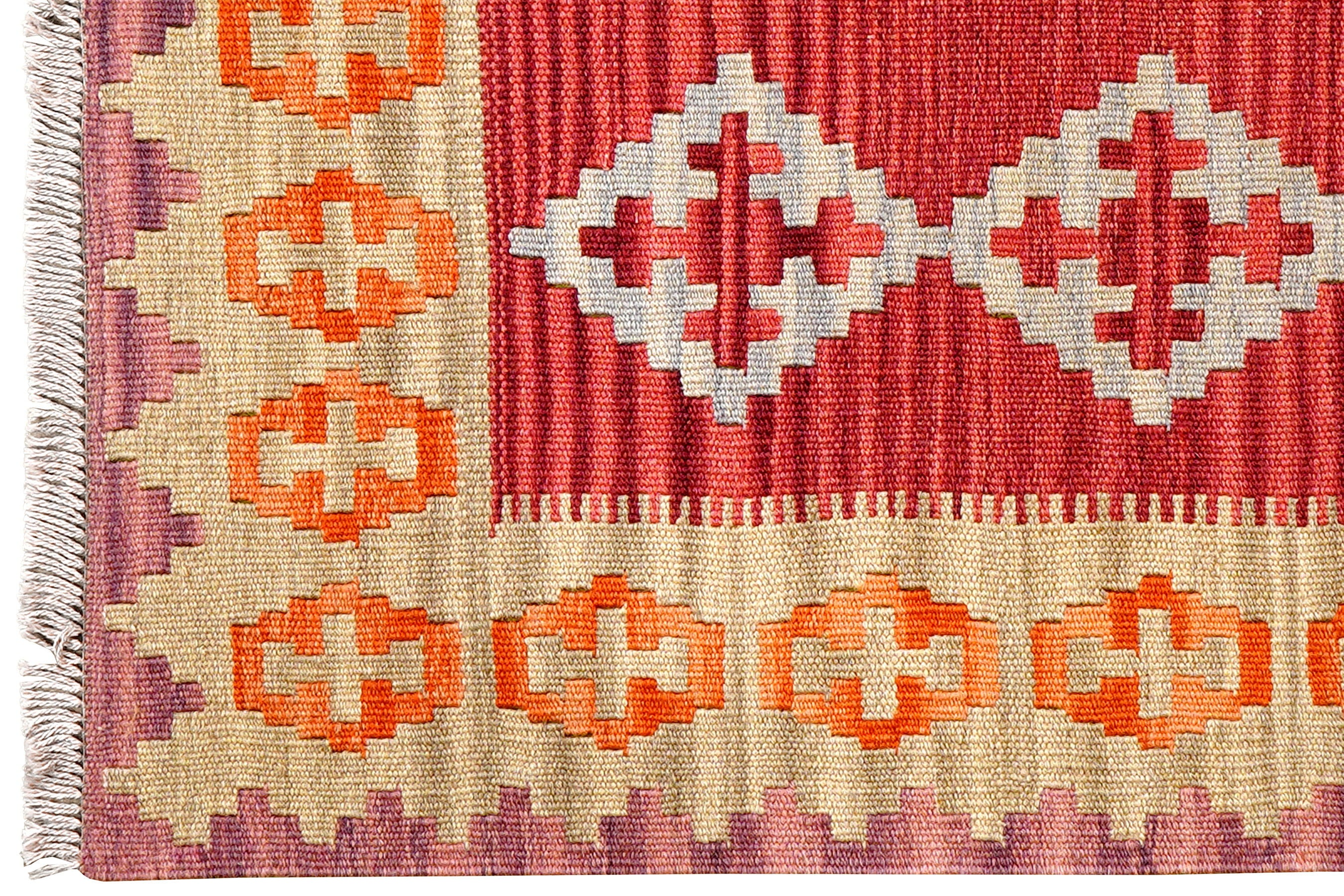 Kilim Gashgai Teppich Mehrfarbig