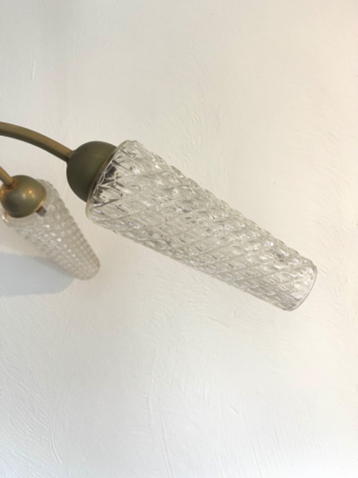 Ceiling light Glass Taupe