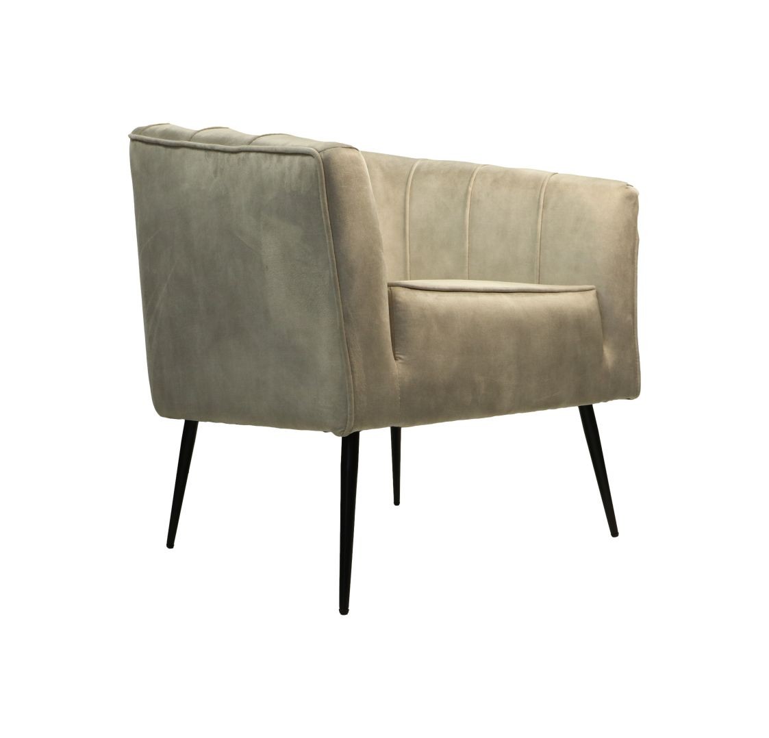 Chester Armlehnsessel Textil Metall