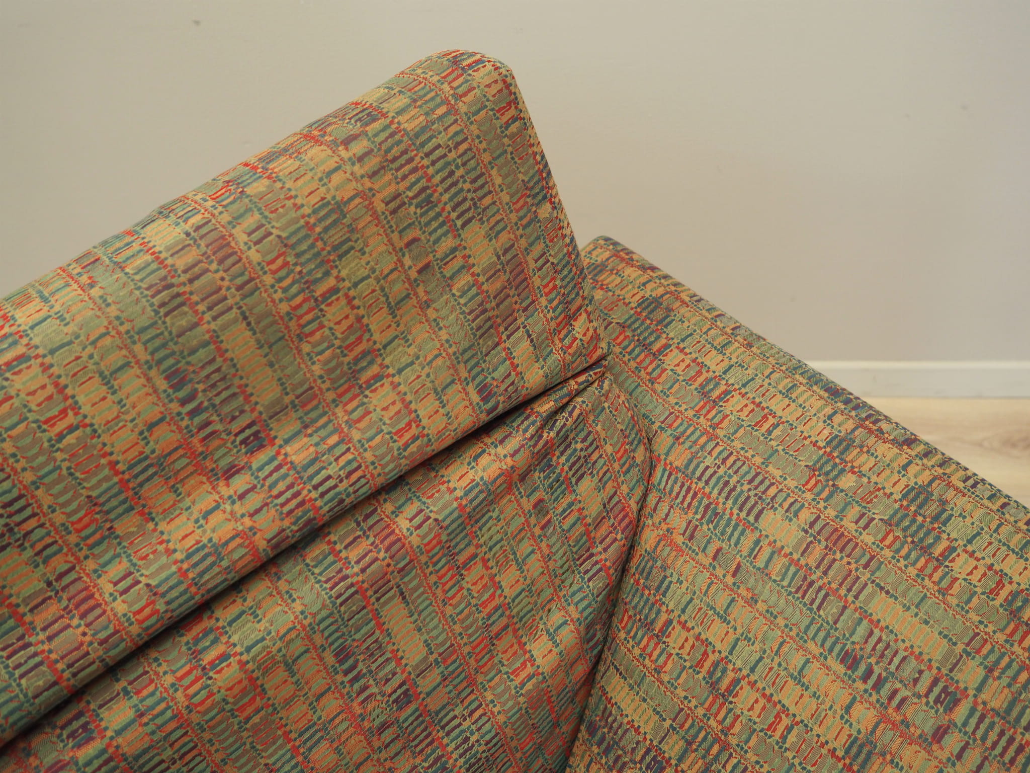 2-Sitzer Sofa Braun 1960er Jahre