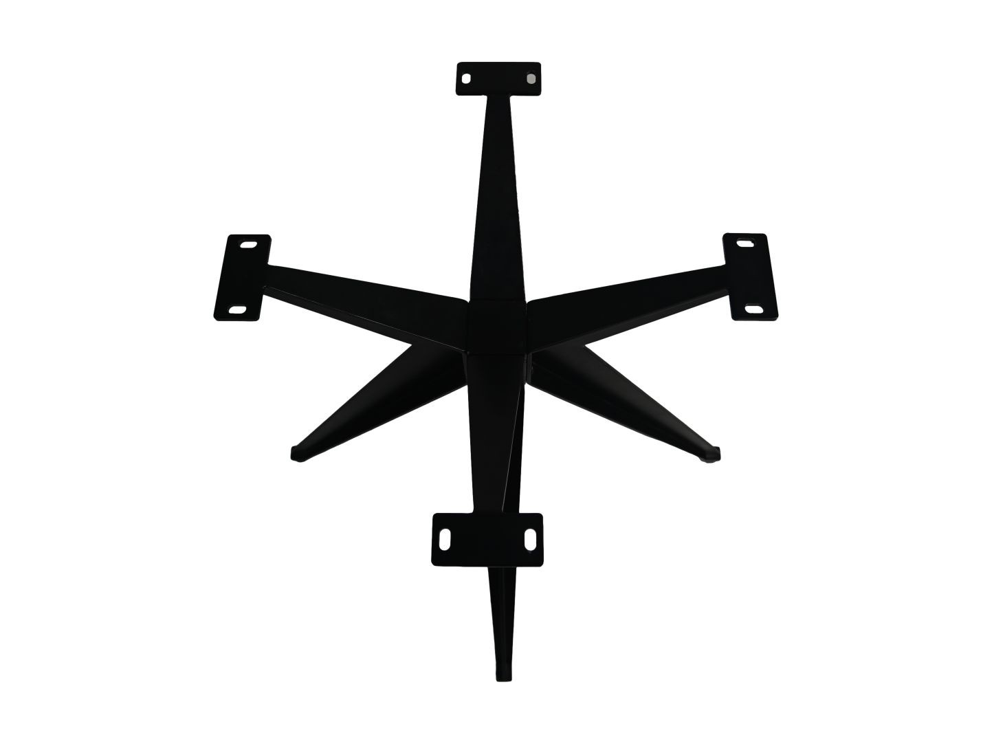 Spider Angle Tischgestell Metall Schwarz
