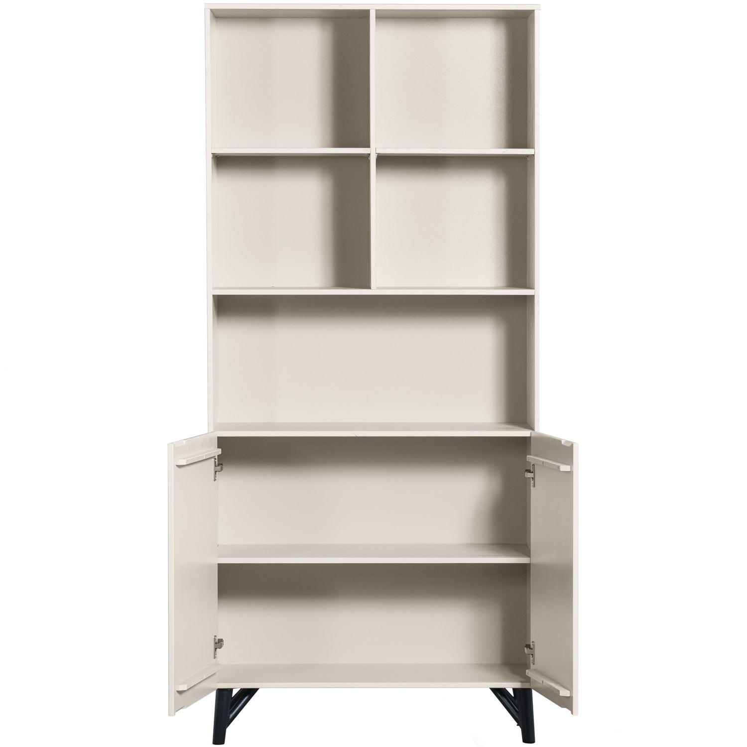 Miller 2-Türiges Regal mit Schrank