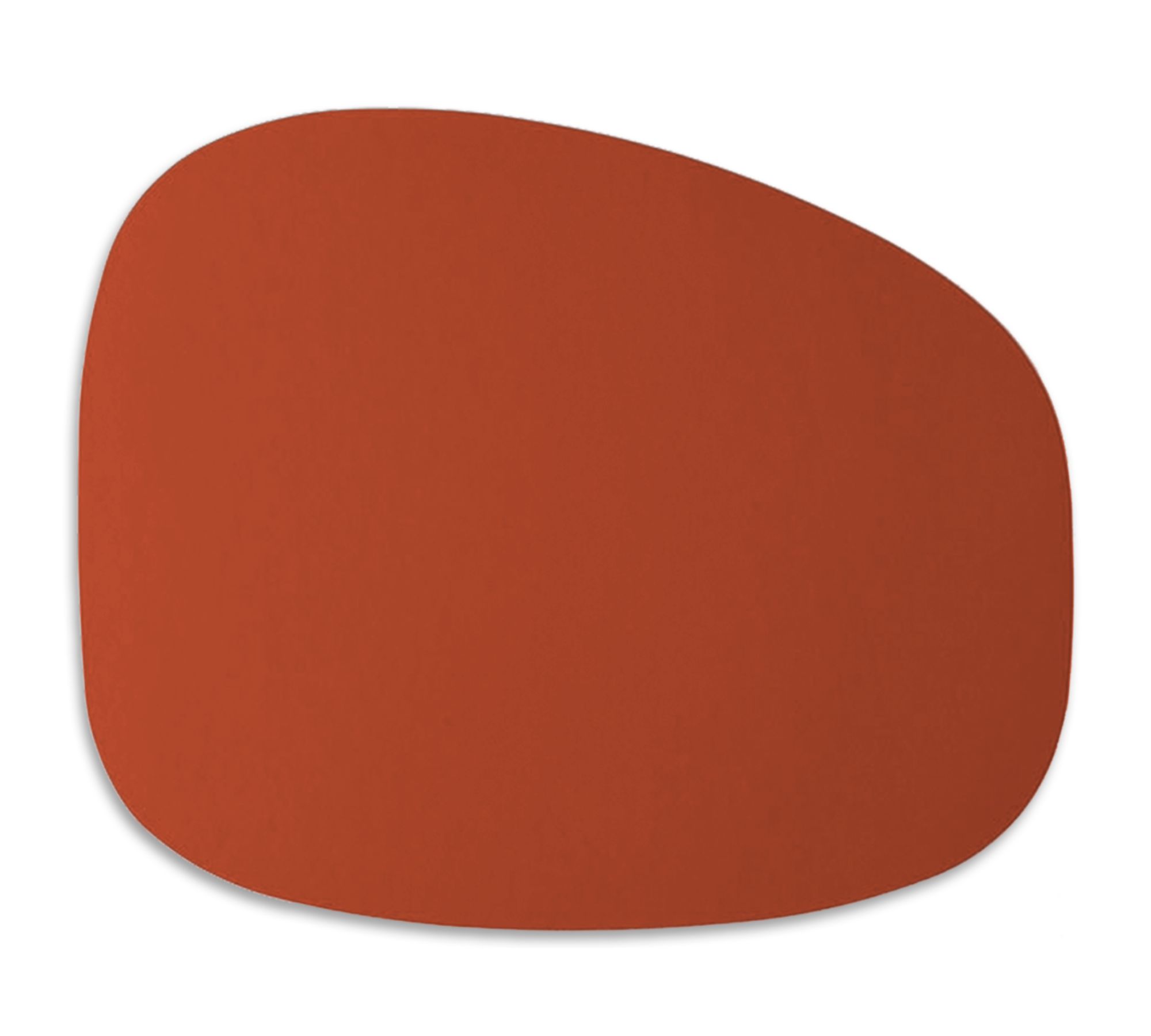 Tischset Ruca Stone 100% Recyceltes Leder Rot