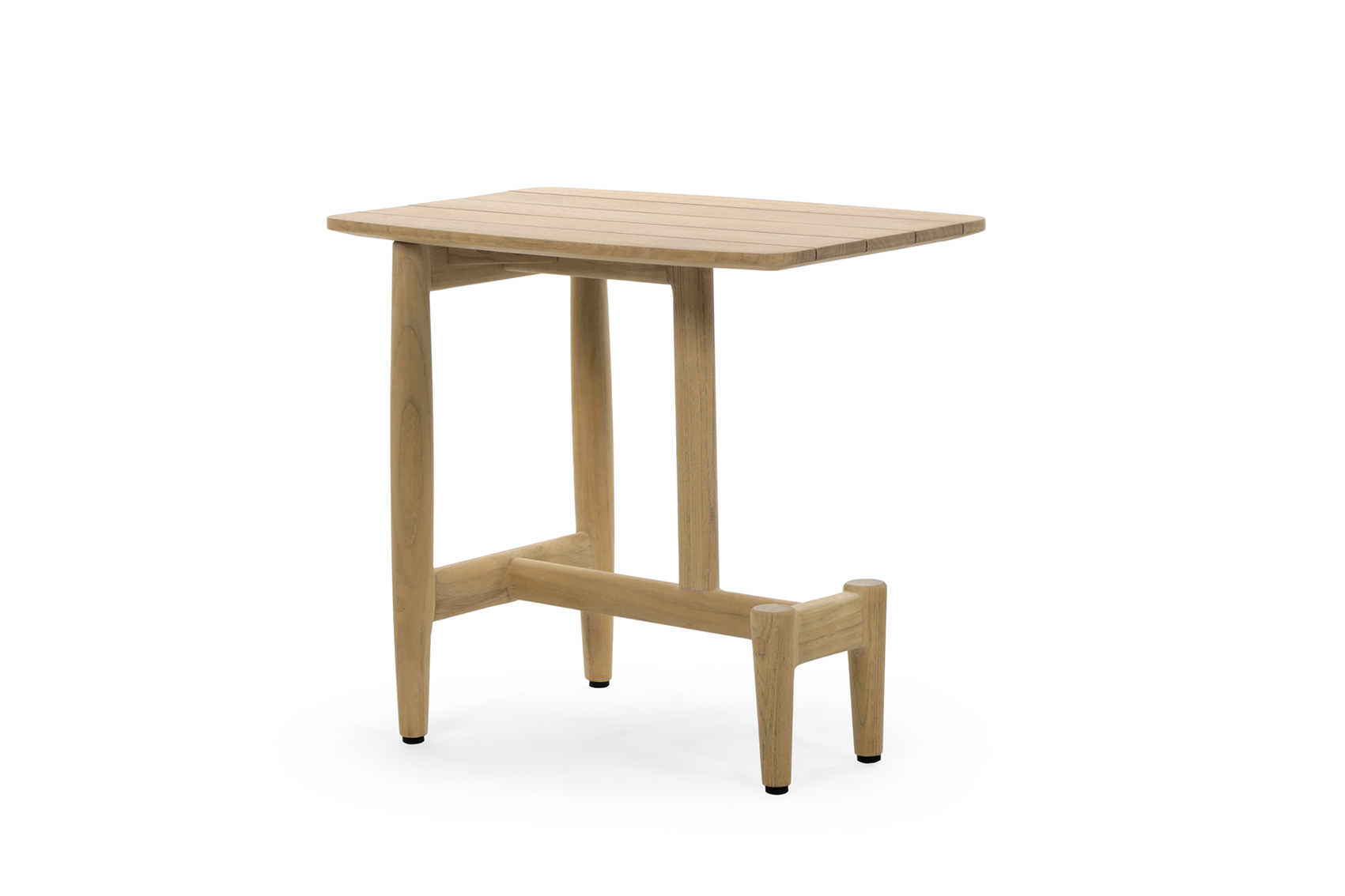 NOA Sofa Beistelltisch Teakholz 55x35 cm