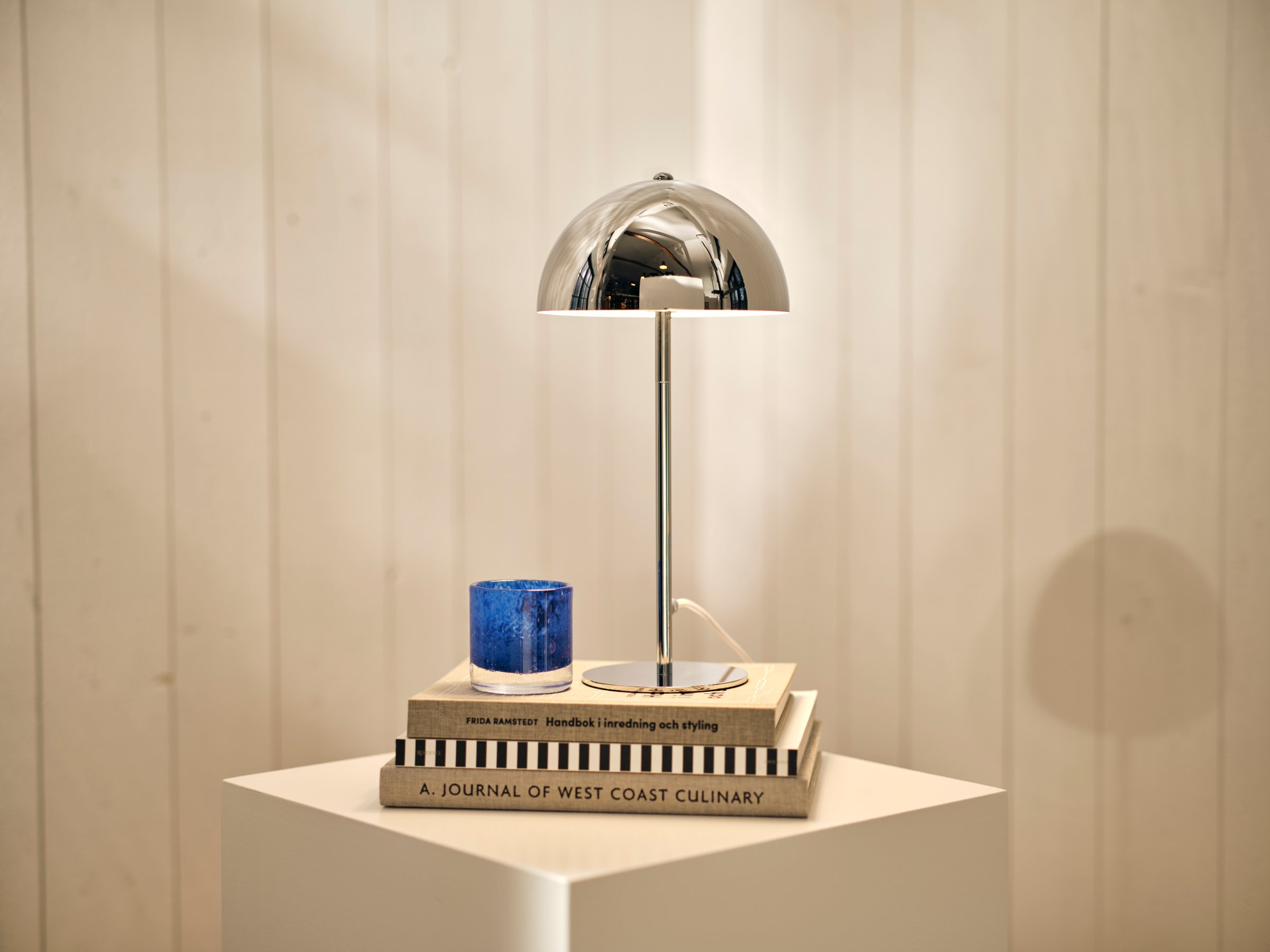 Icon Tischleuchte Chrom Ø 18cm