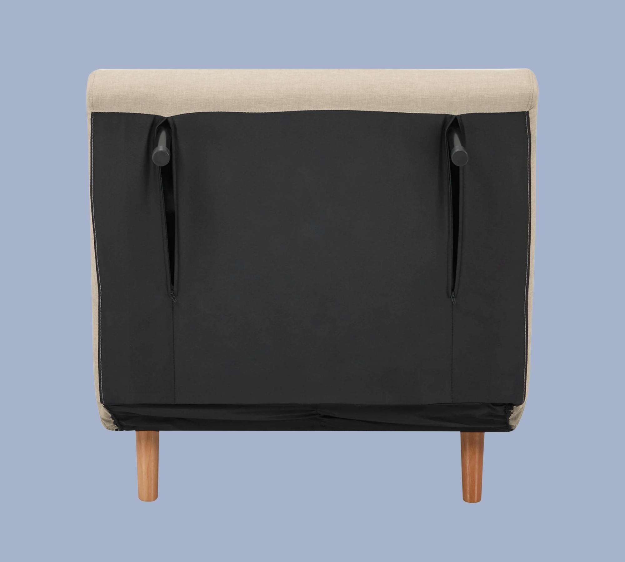 Schlafsessel Webstoff Beige