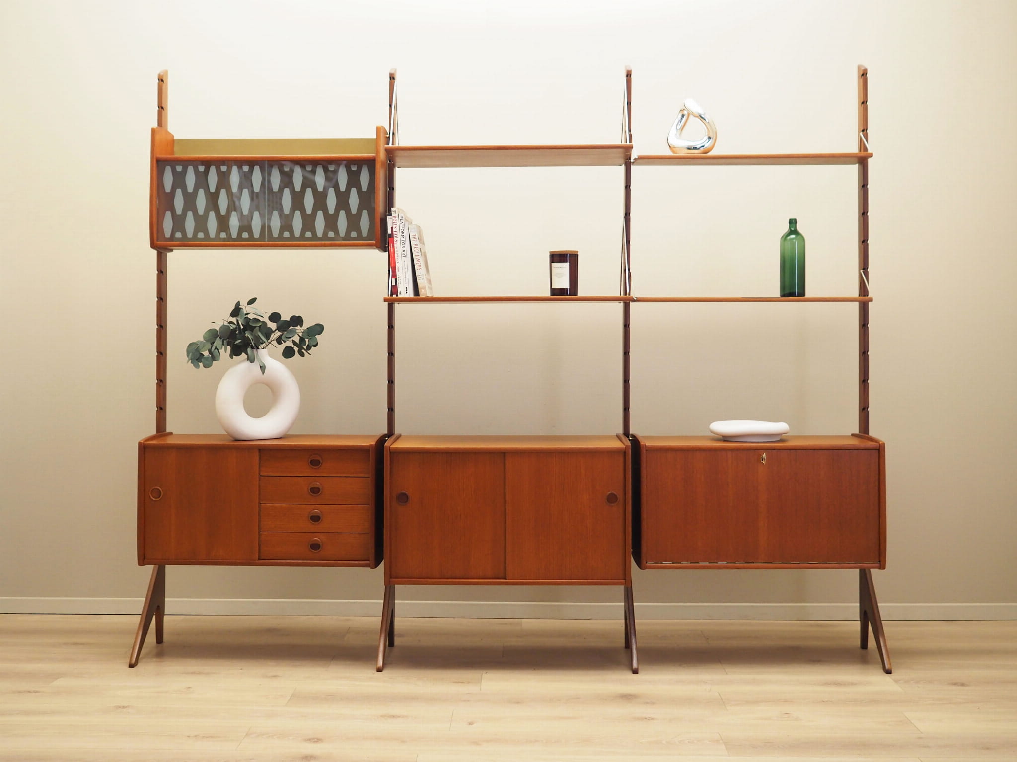 Ergo Regal-System Teakholz 1960er Jahre