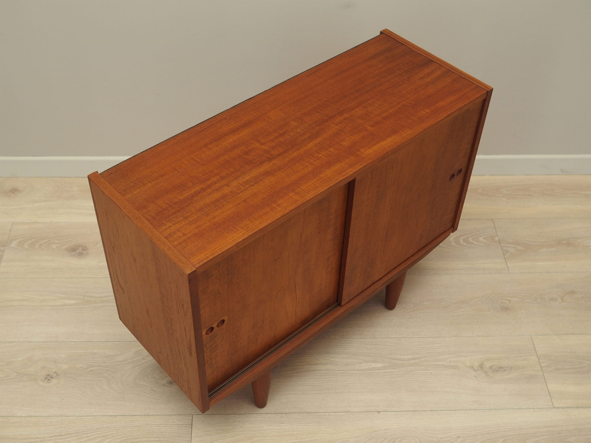 Vintage cabinet teak brown 1960s