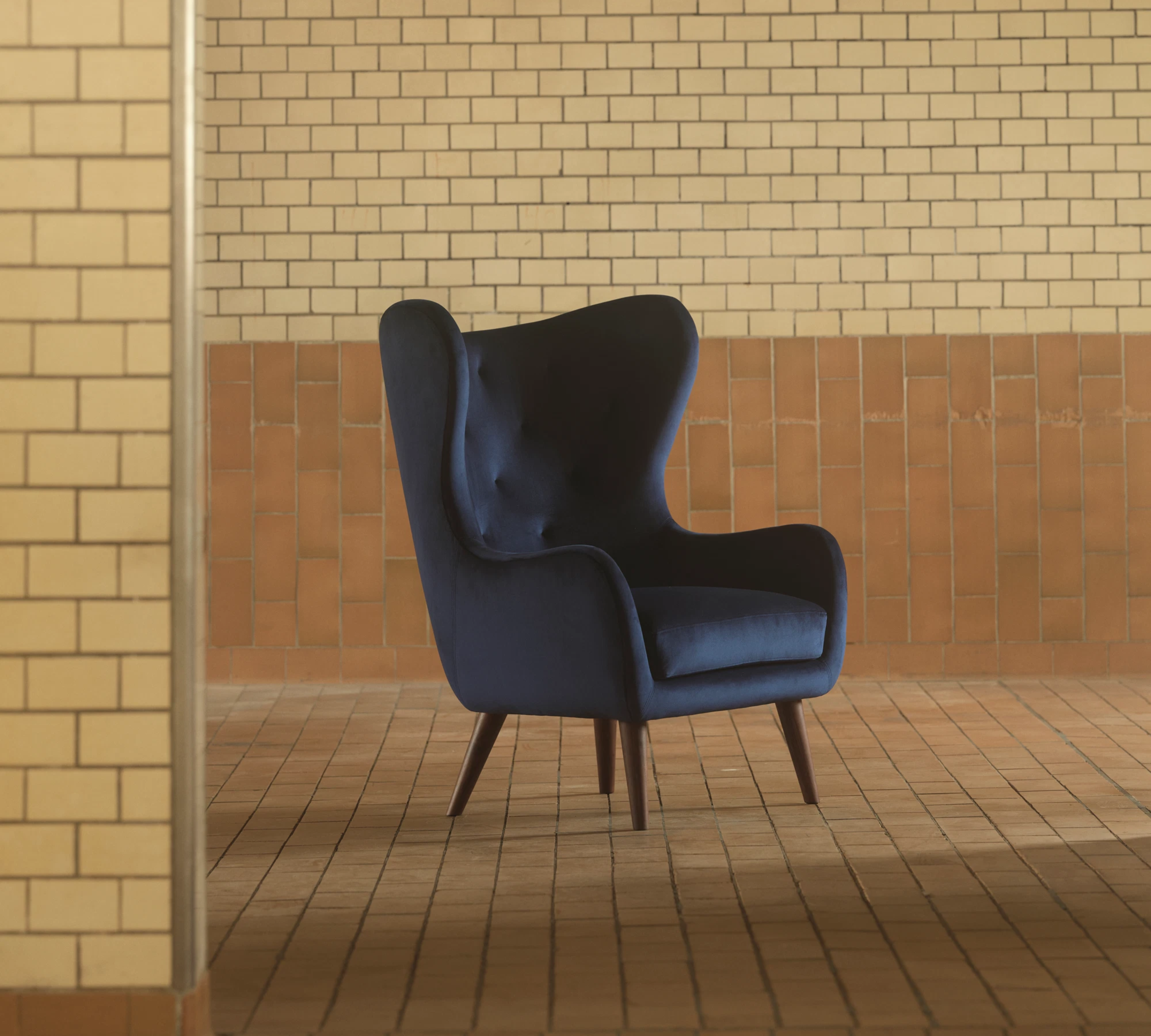 Paul Sessel Velour Lux Navy