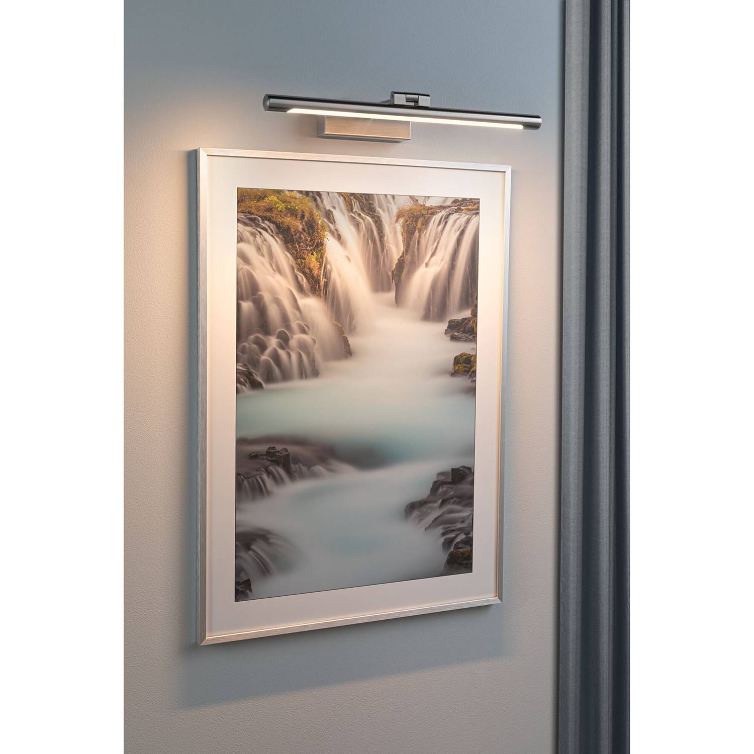 LED-Wandleuchte Mingo V Polyacryl Aluminium