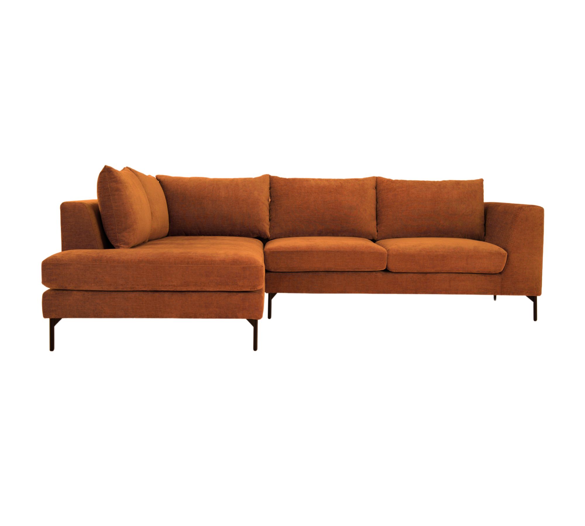 Noa Sofa Récamiere Links Moss Rust