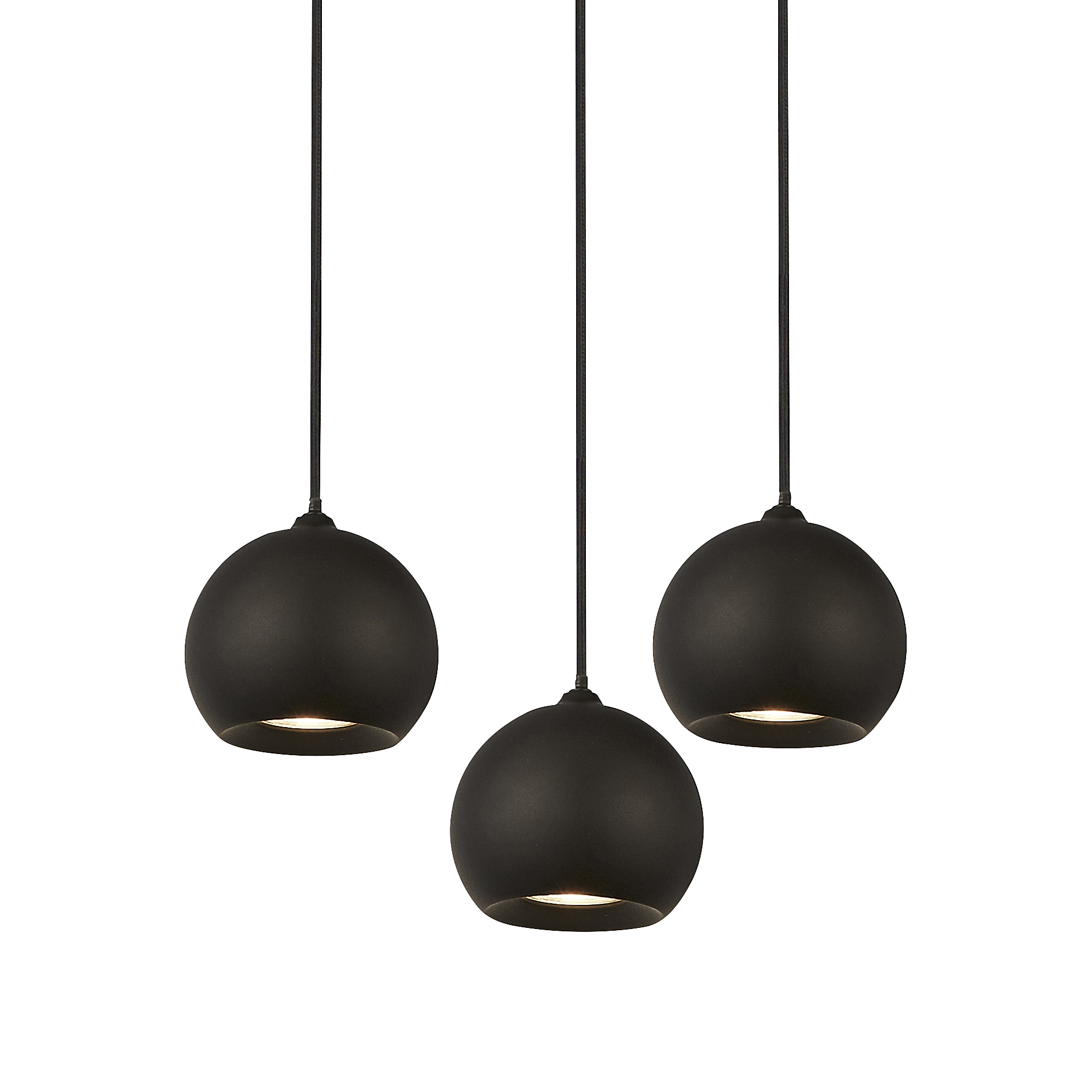 Eindhoven Pendelleuchte Stahl Schwarz 