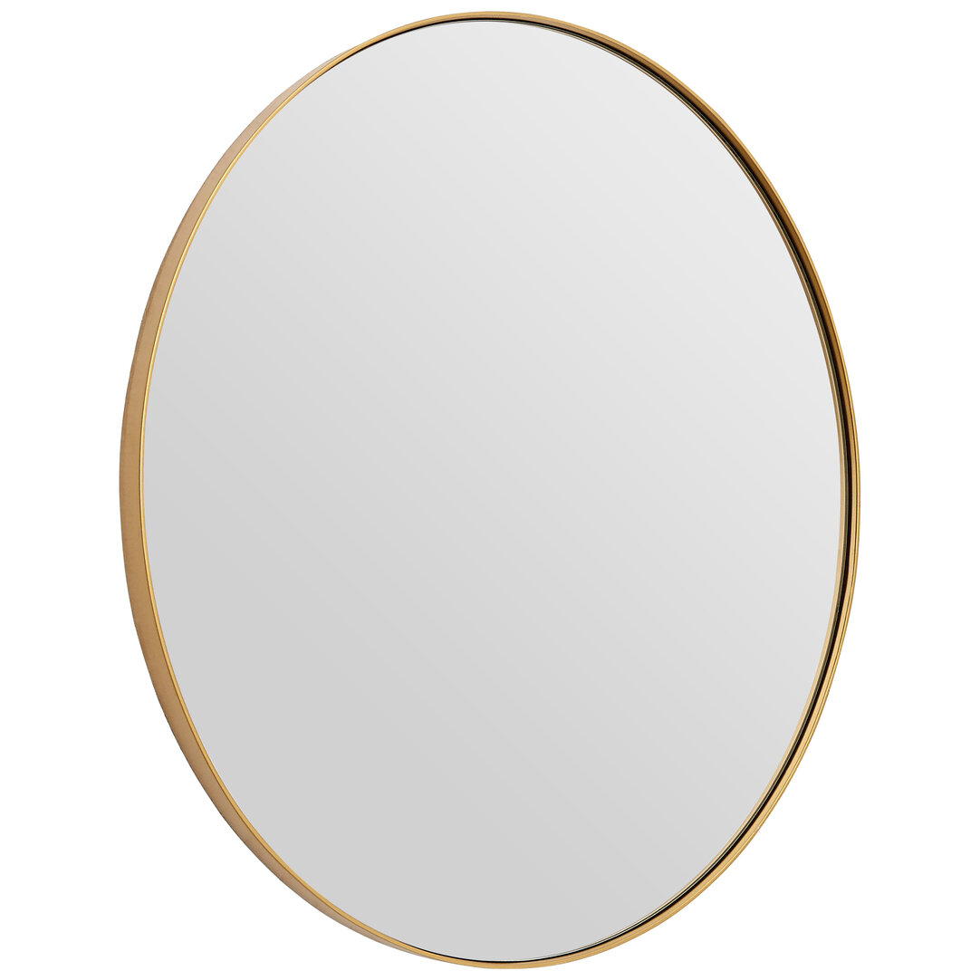 Helen Large Oval Wall Mirror Gold