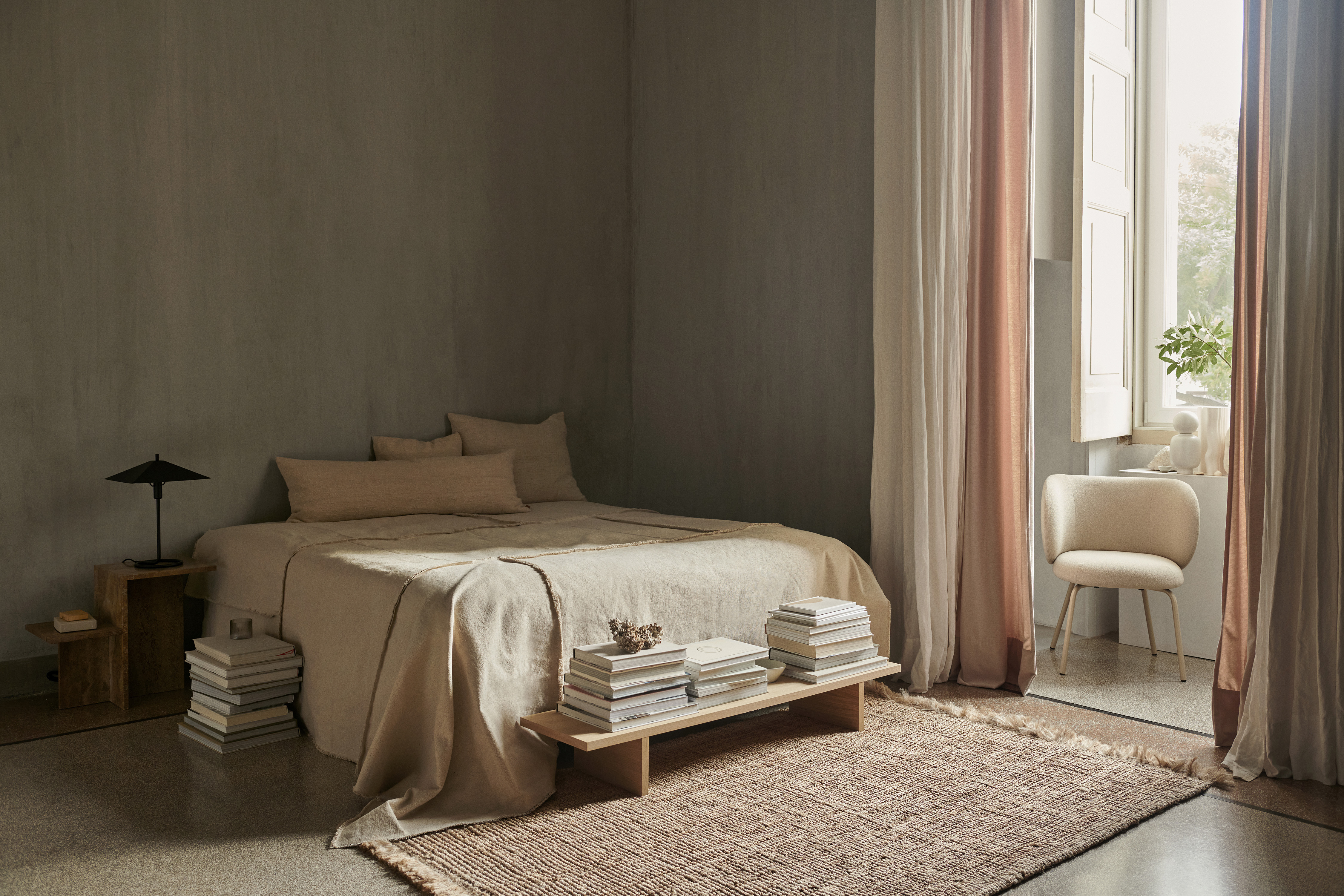 Nettle Kissen Beige