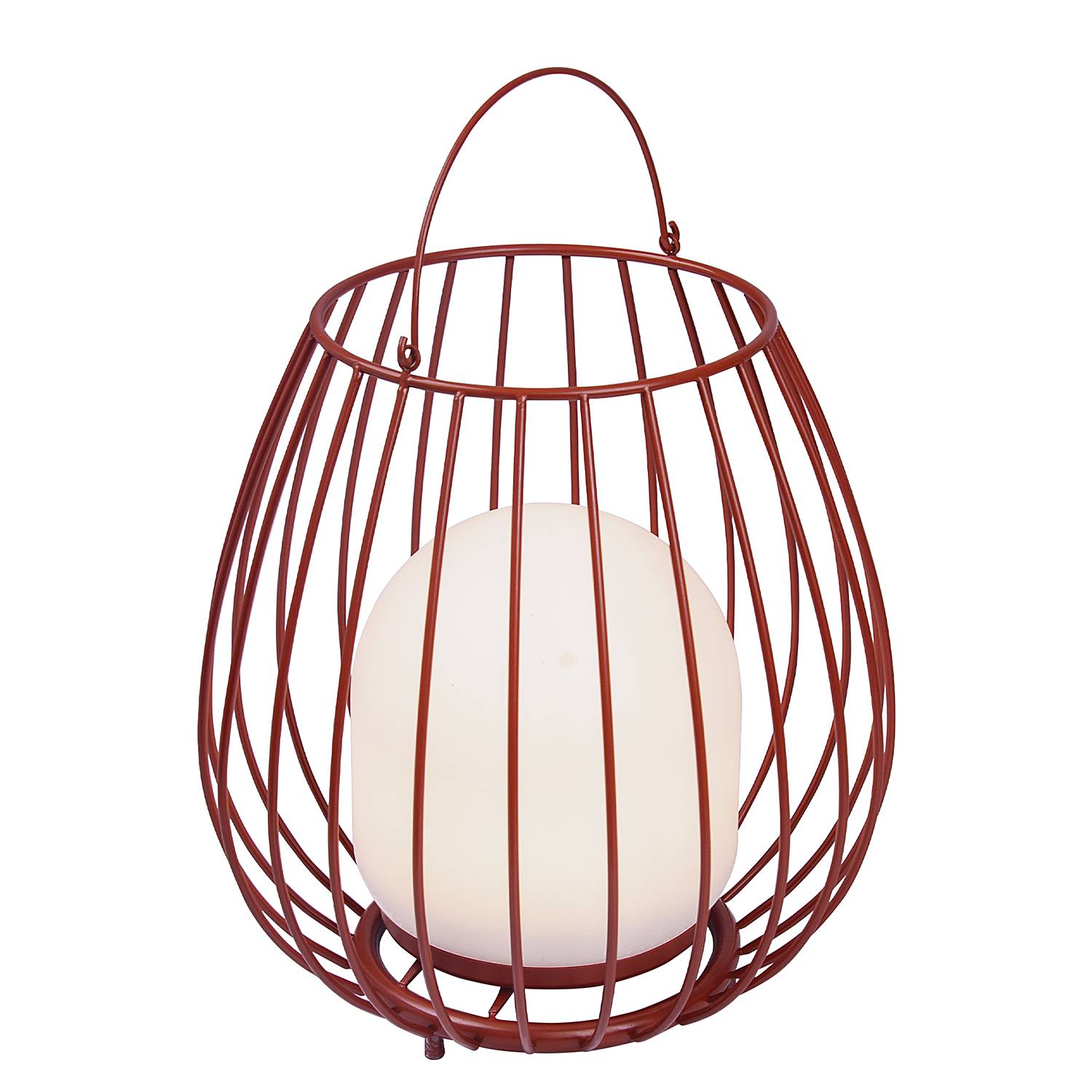 Wegeleuchte Jim To-Go Stahl PVC Rot