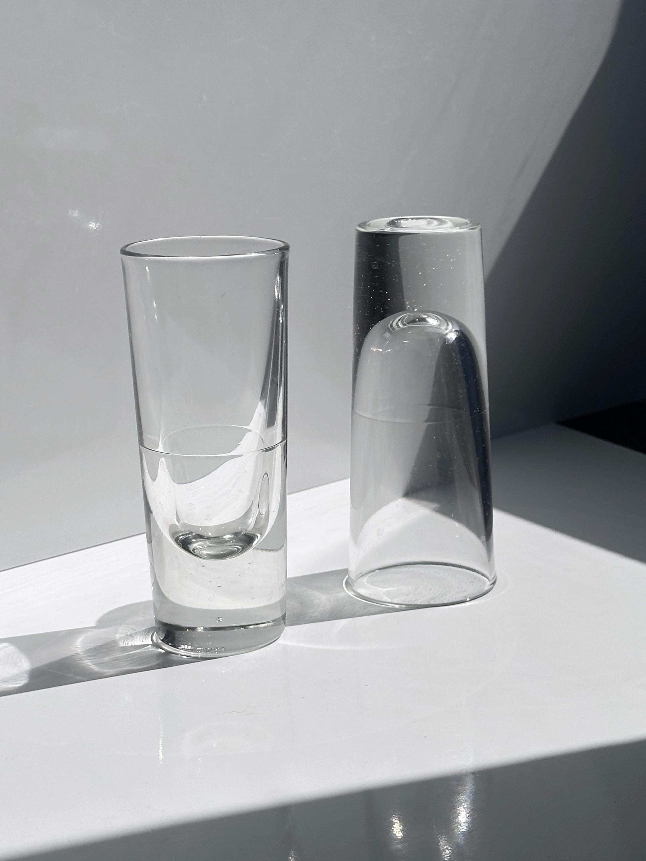 6x Likörglas Kristallglas 1980er Jahre