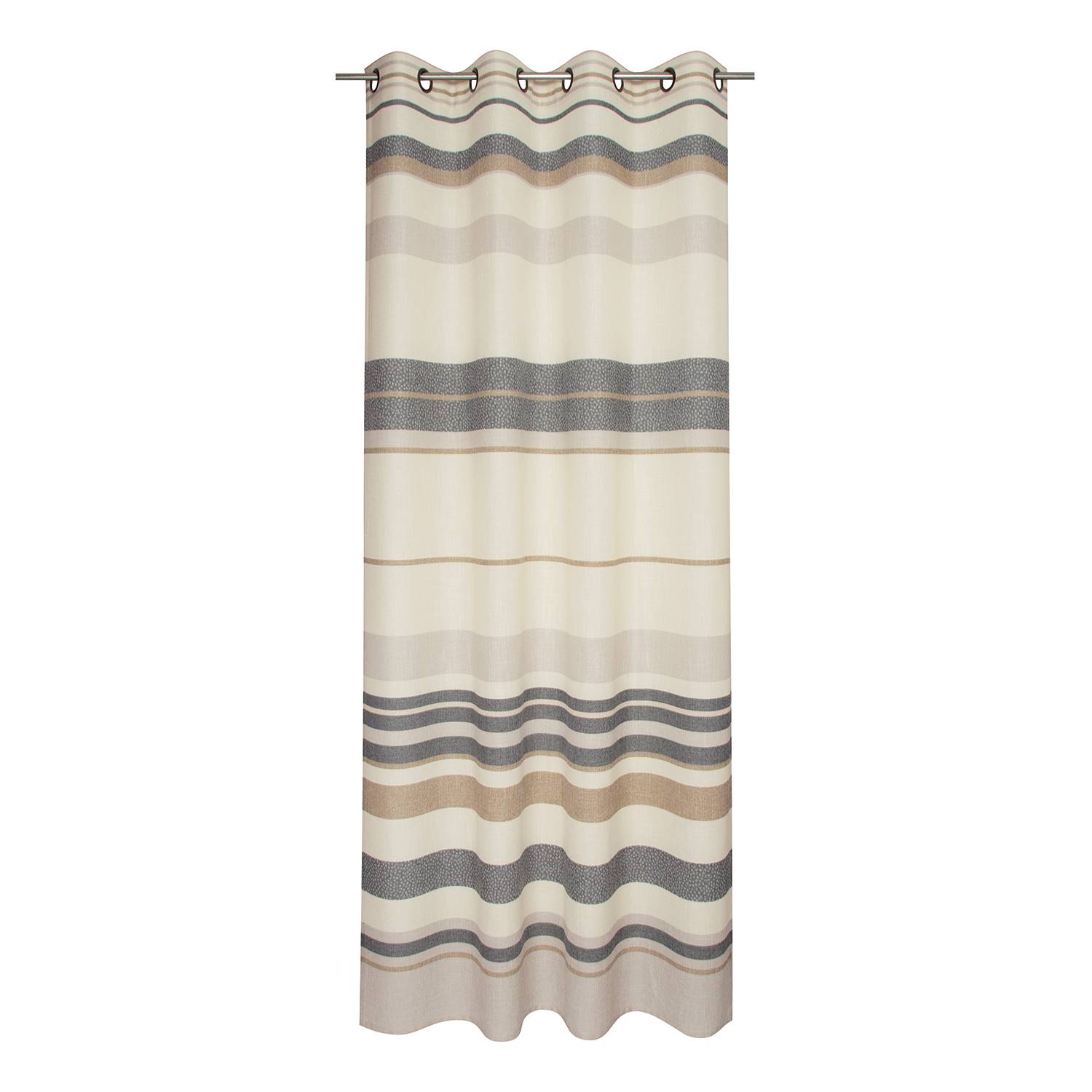 Ösenschal Clay Polyester / Baumwolle Natur