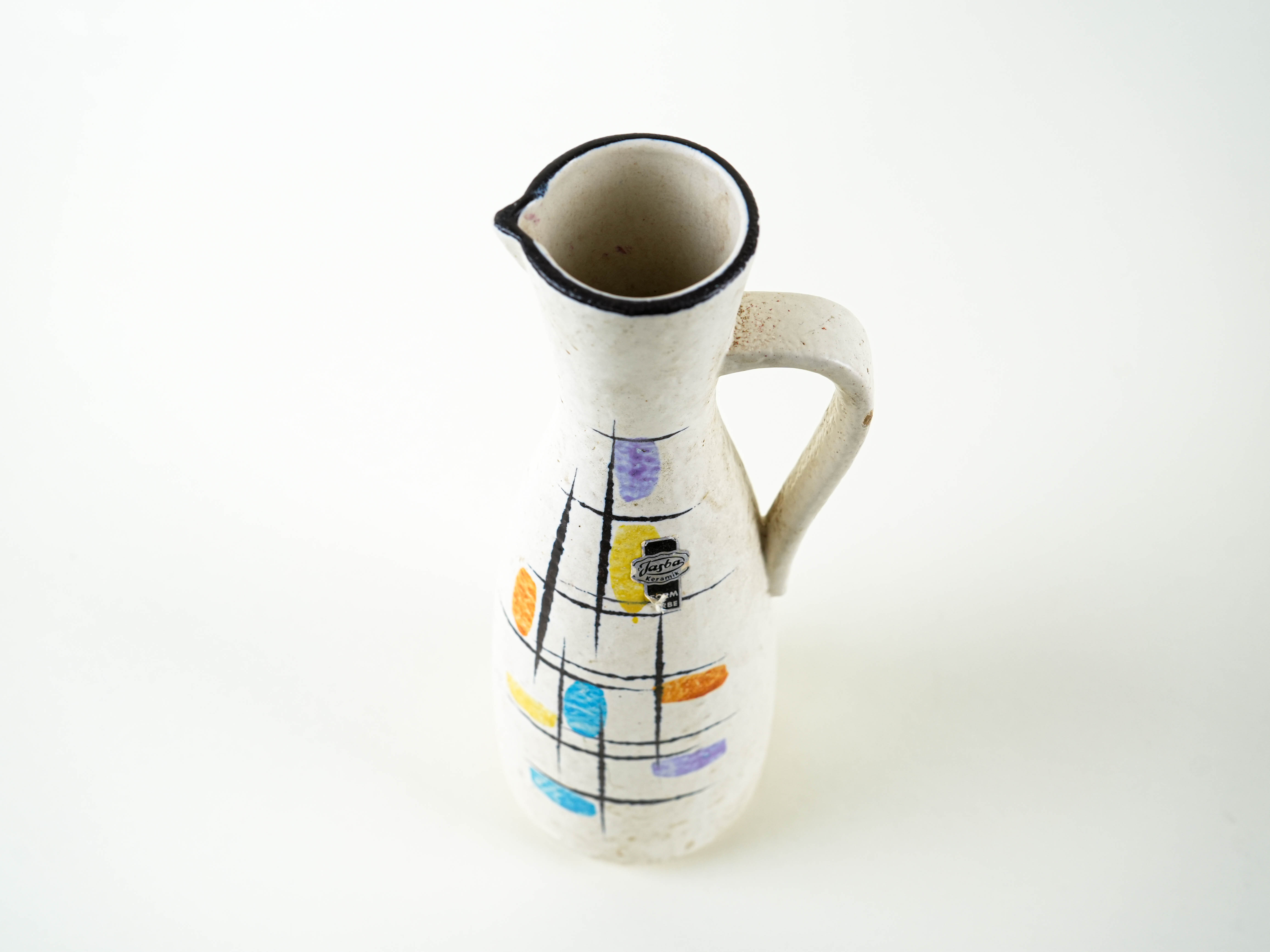 Ceramic pitcher 1960s