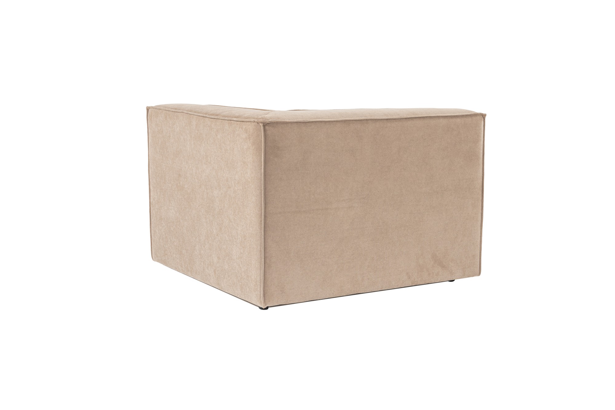 Modulsofa Links 1-Sitzer Leinen Cappuccino