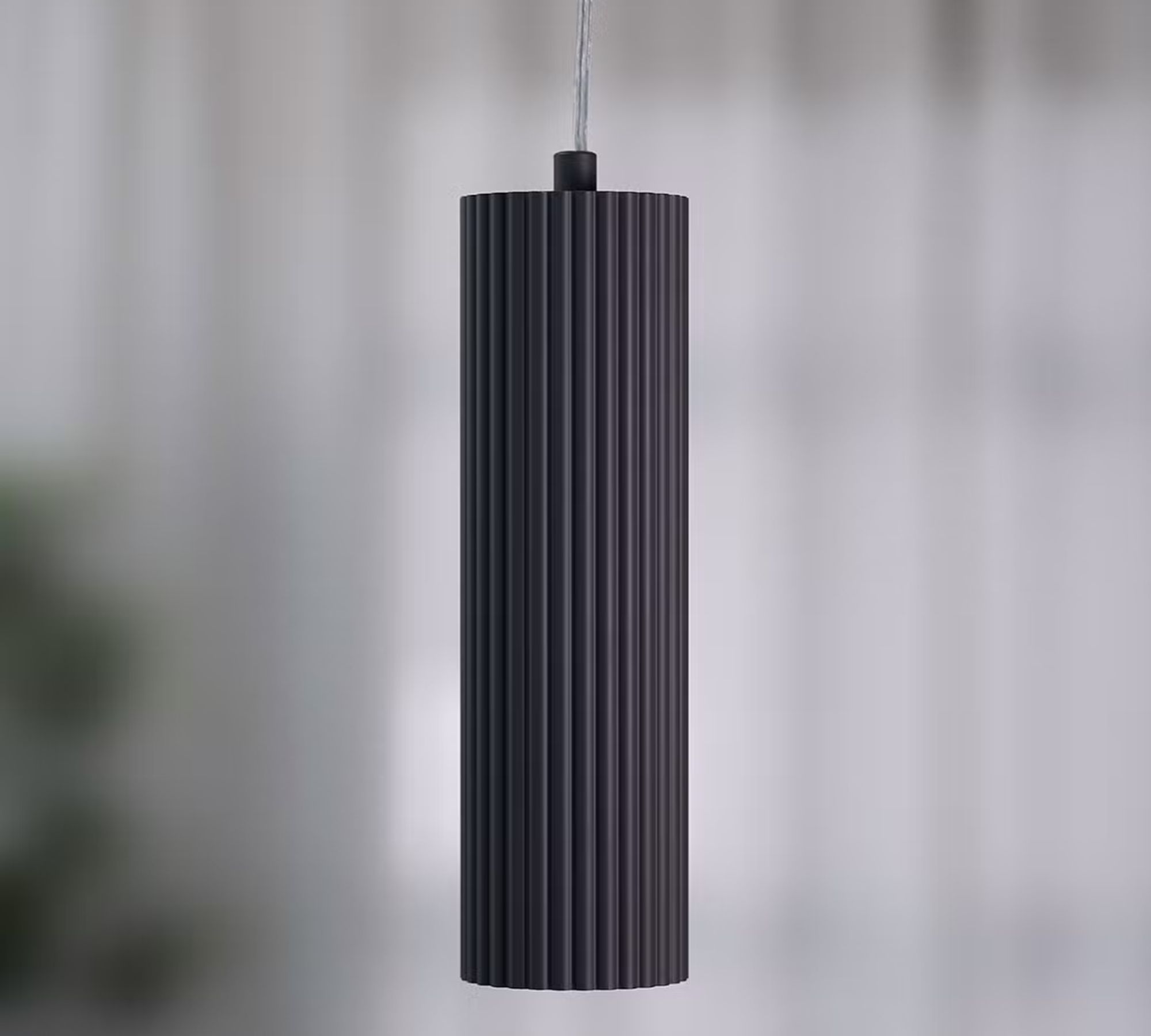 Pendant lamp 1-light Iron Dark Grey