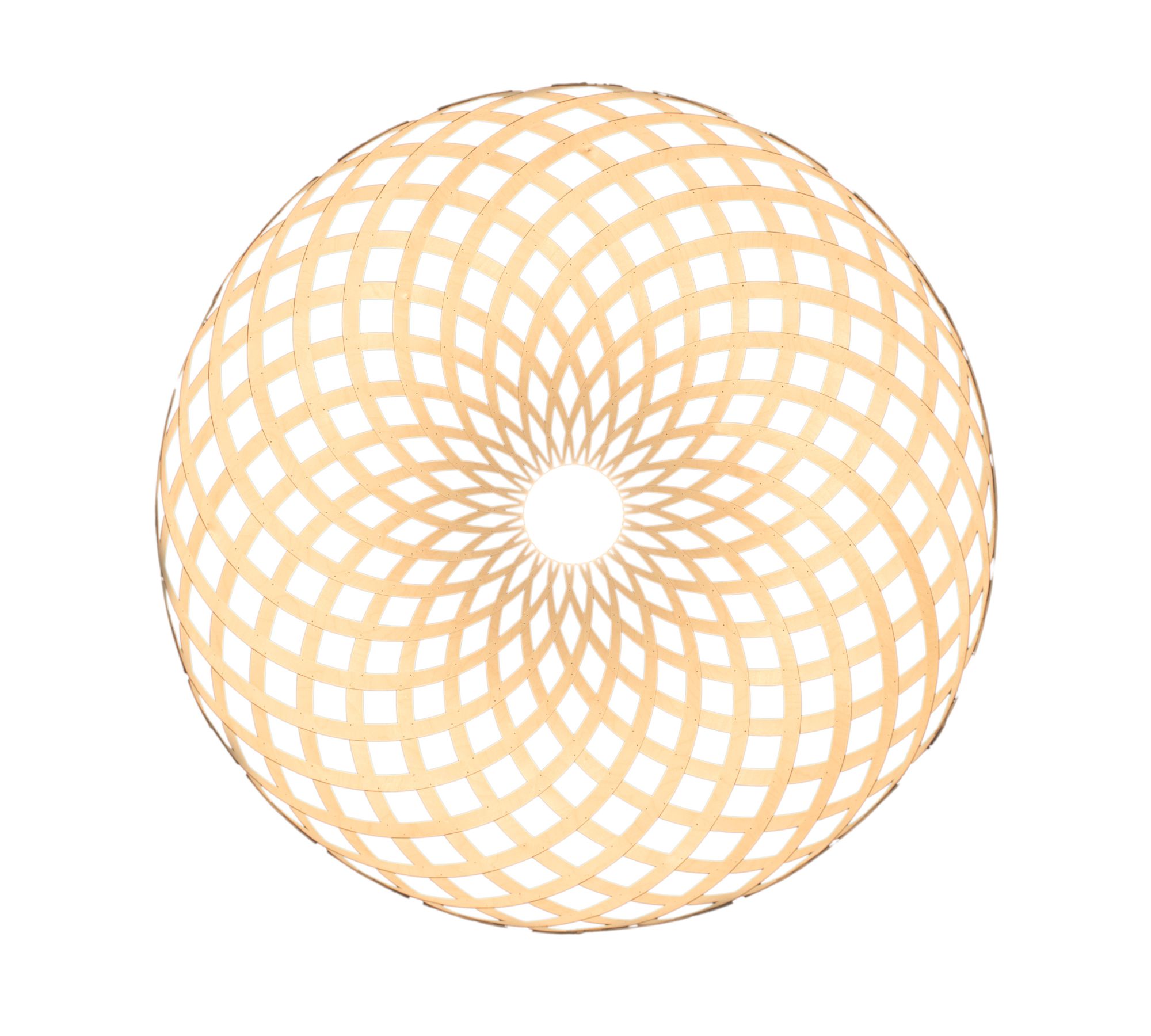 ZOME XL Pendant Lamp Wood Natural