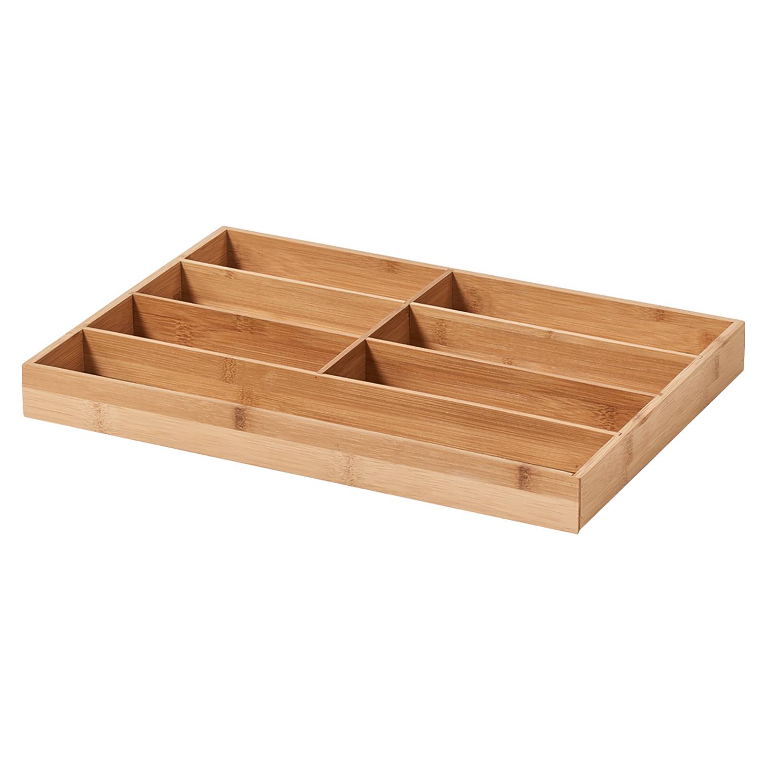 Besteckkasten Damia Bambus natur 44 x 30,6 x 4,3