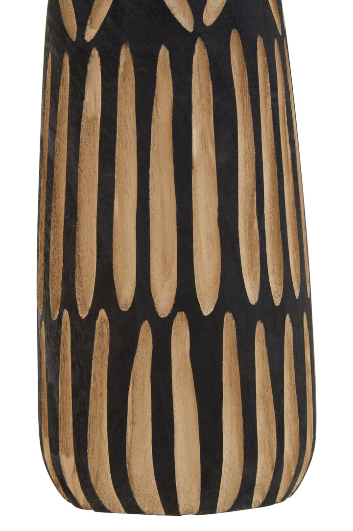Arlo Kleine gravierte Holzvase
