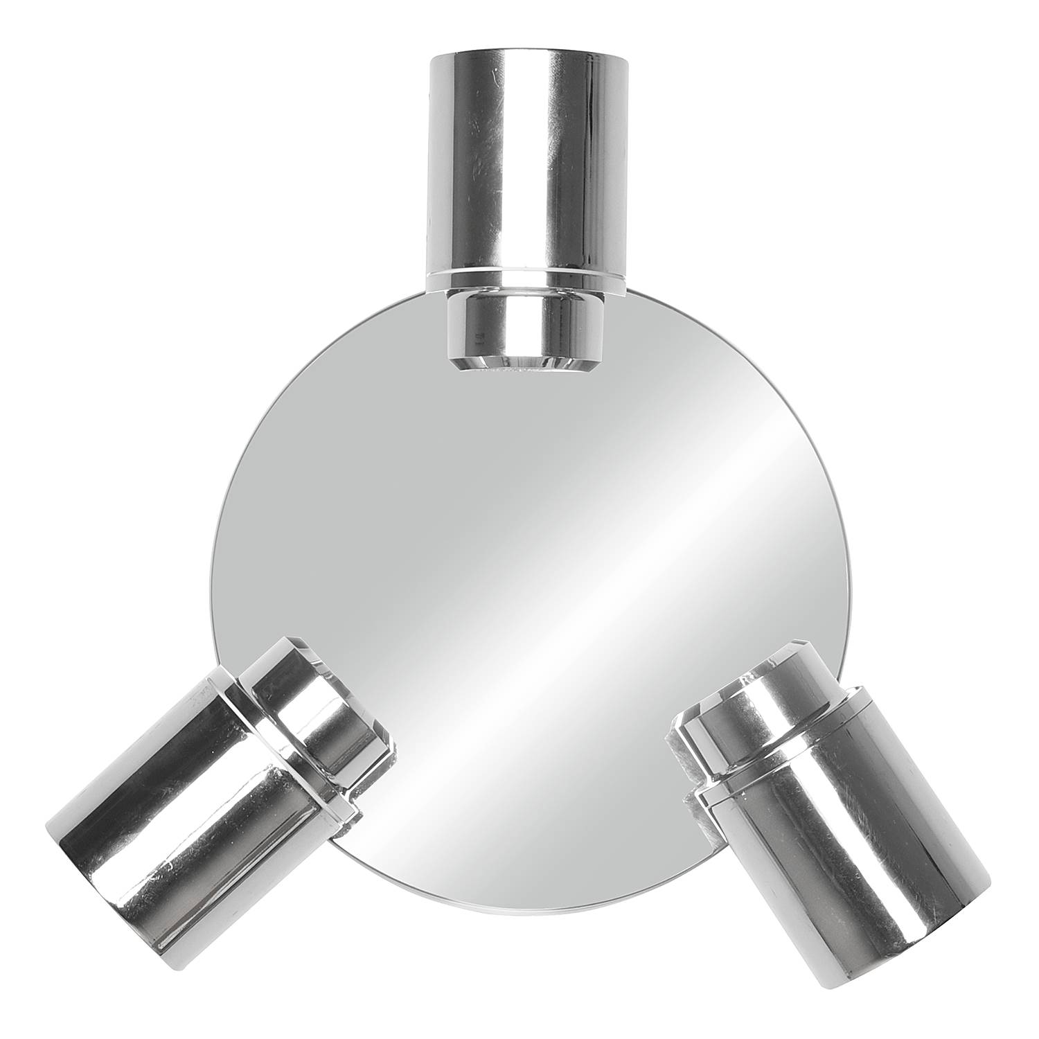 Angelo Ceiling Light 3-bulb Iron Silver