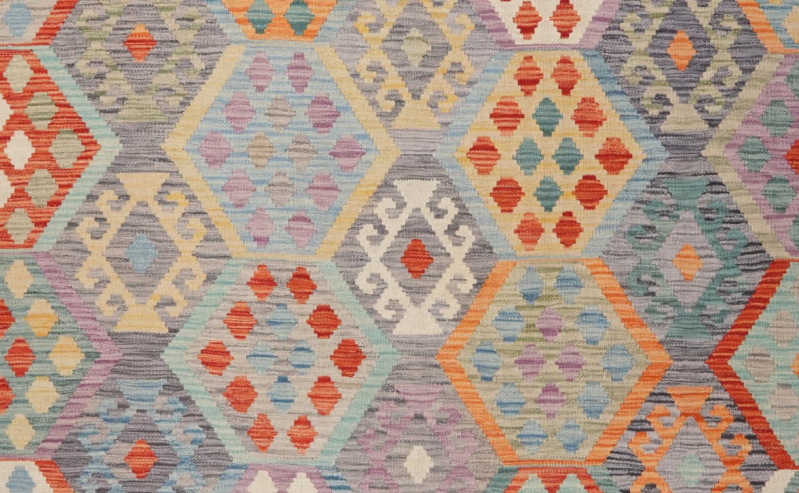 Kilim Hadeel Lana Multicolore