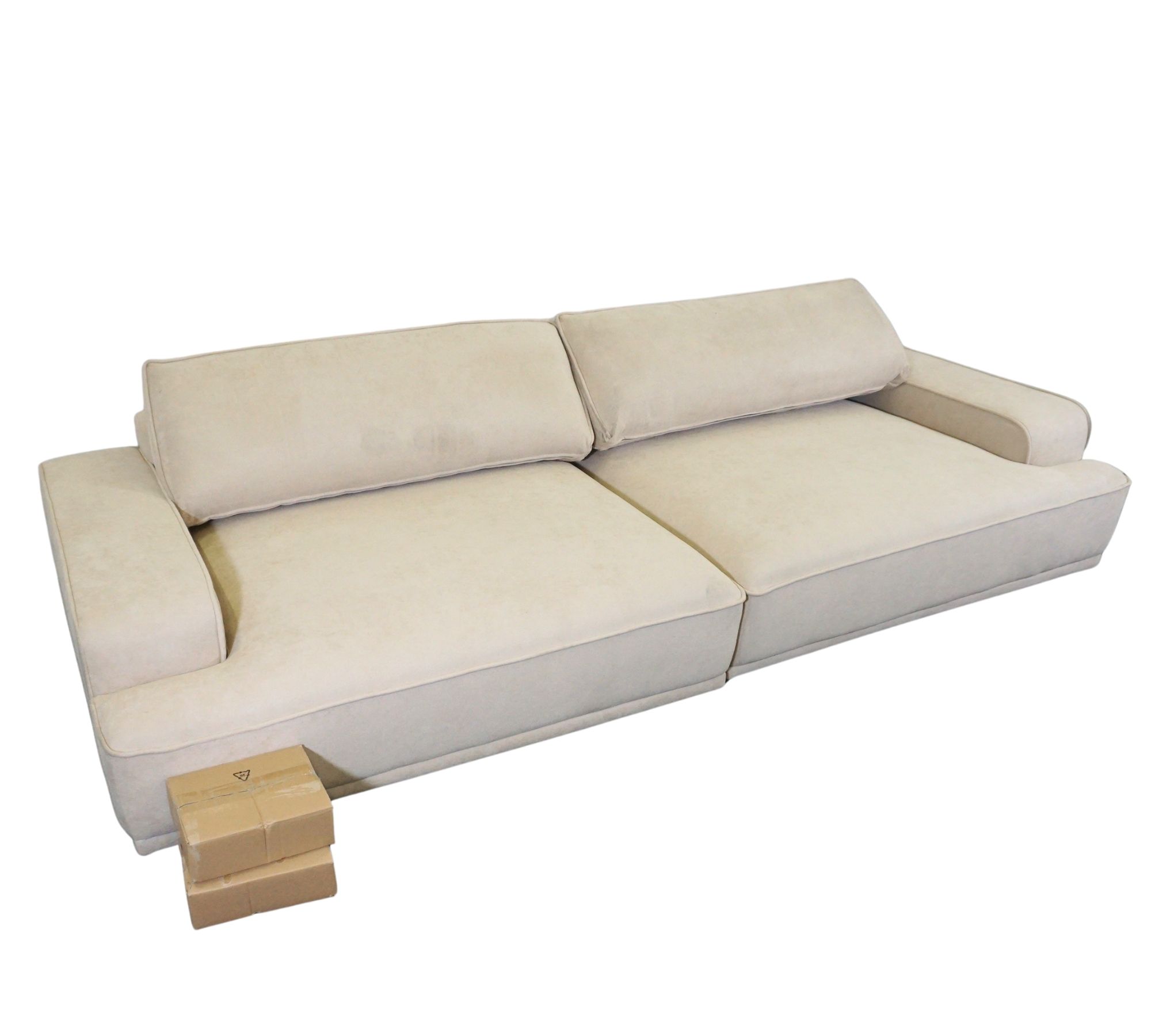 Leonora Sofa 3,5-Sitzer Form Cream