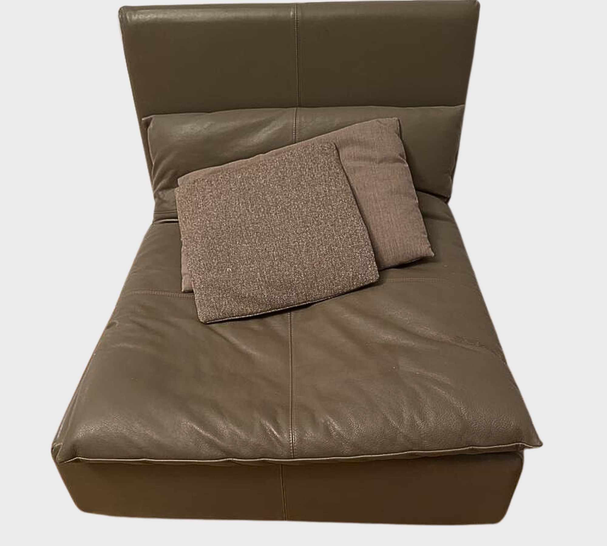 Shiraz Modul Sessel Leder Taupe