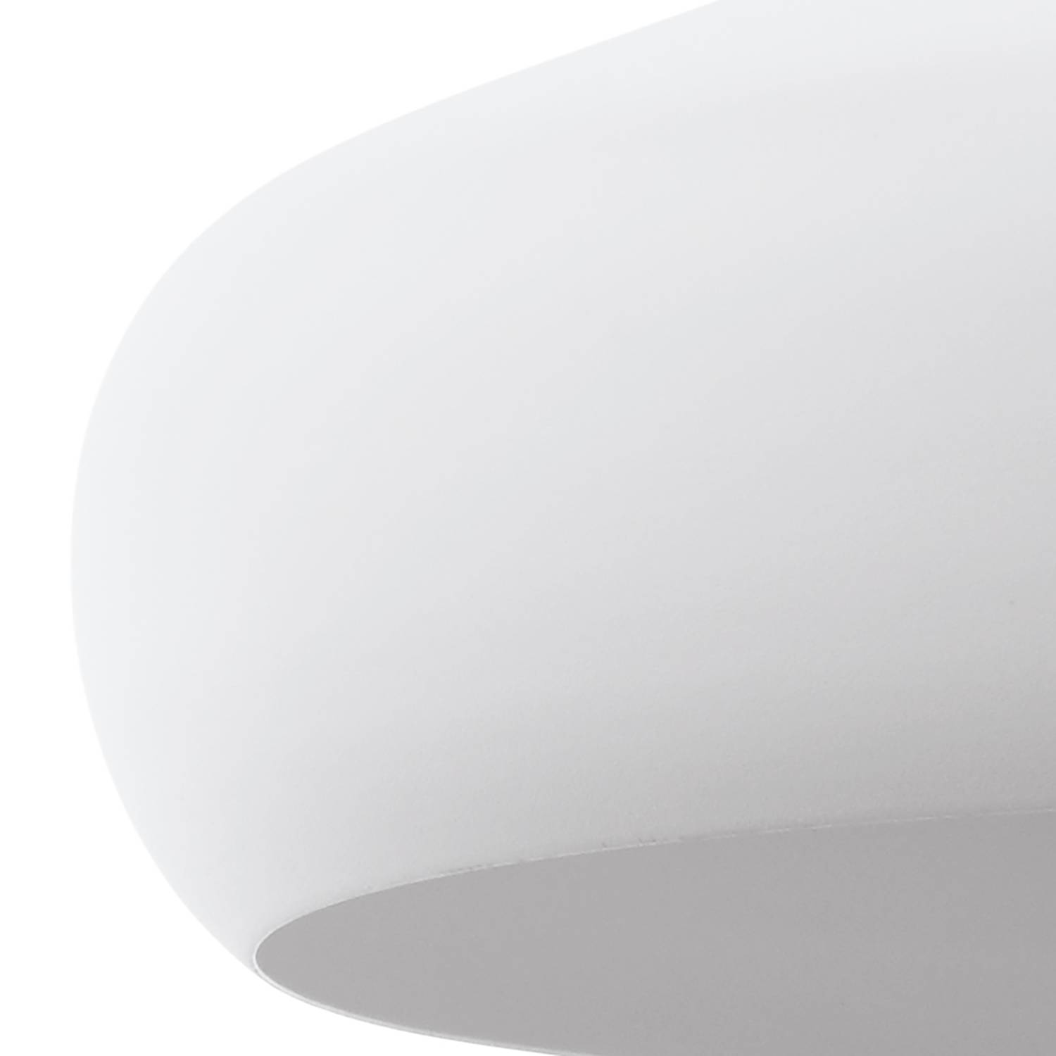 1-Flammig Sabinar III Pendelleuchte Stahl Weiß