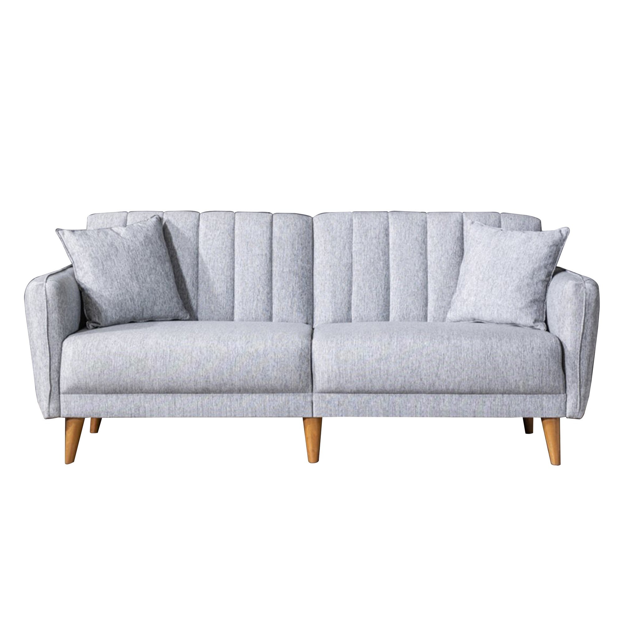 Aqua Schlafsofa 3-Sitzer Grau