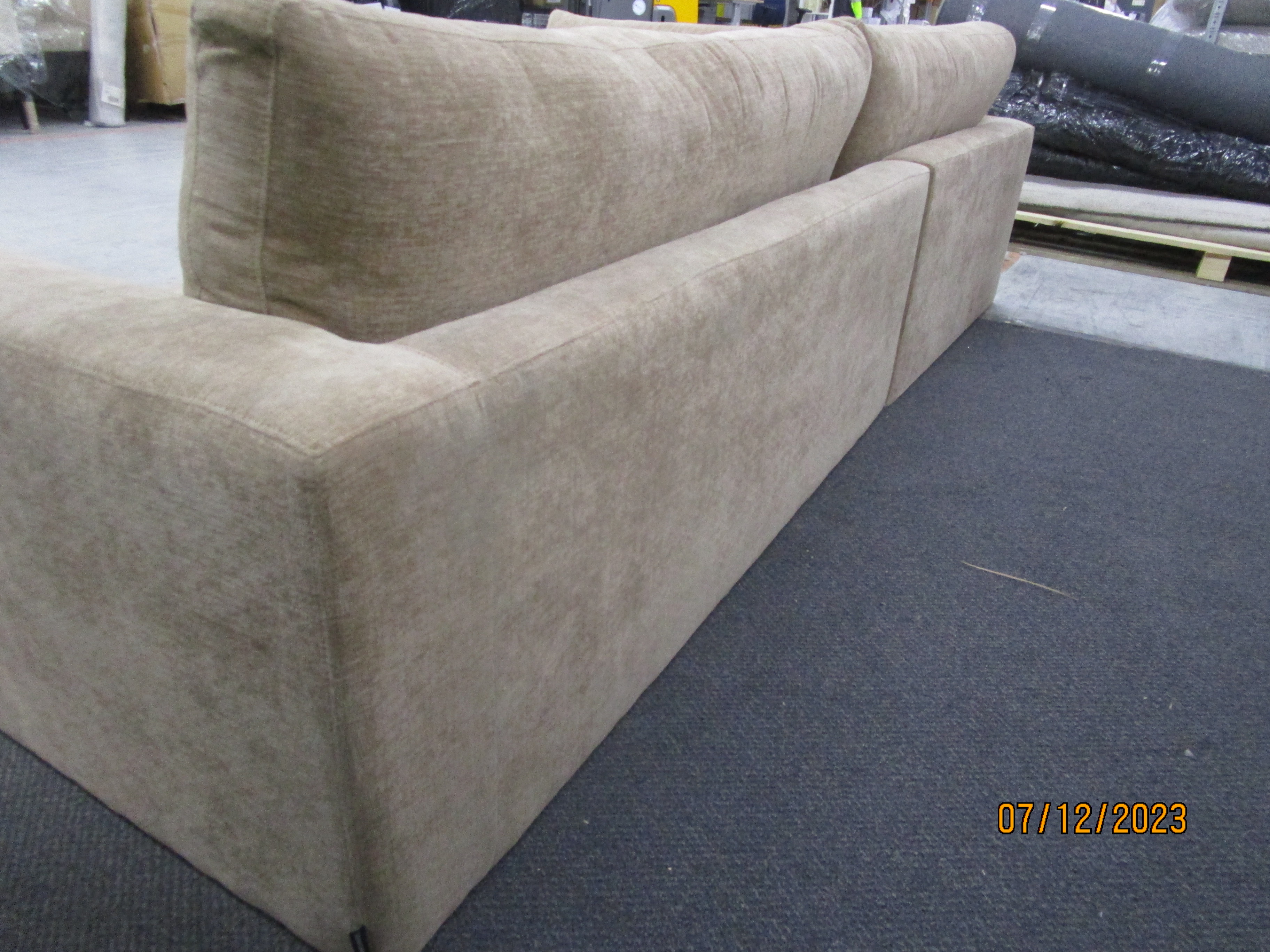 Douglas Sofa Récamiere Links Aulla Caramel