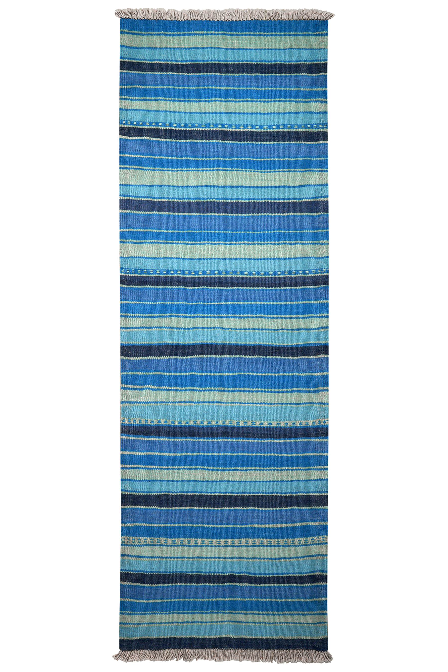 Kilim Gashgai Teppich Blau