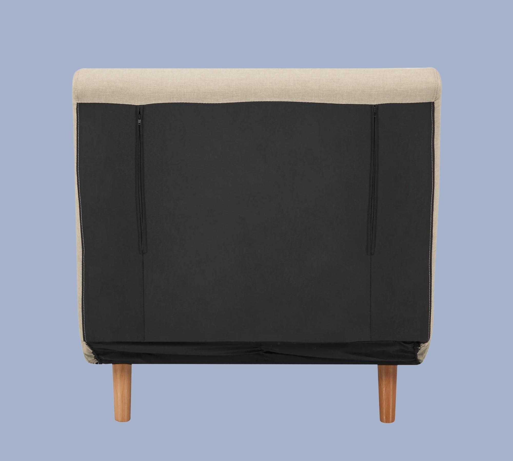 Schlafsessel Webstoff Beige