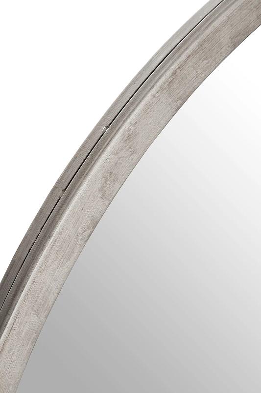 Saska Medium Antik Silber Wandspiegel
