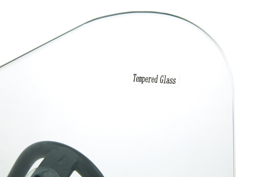 Papillon Butterfly table iron glass black