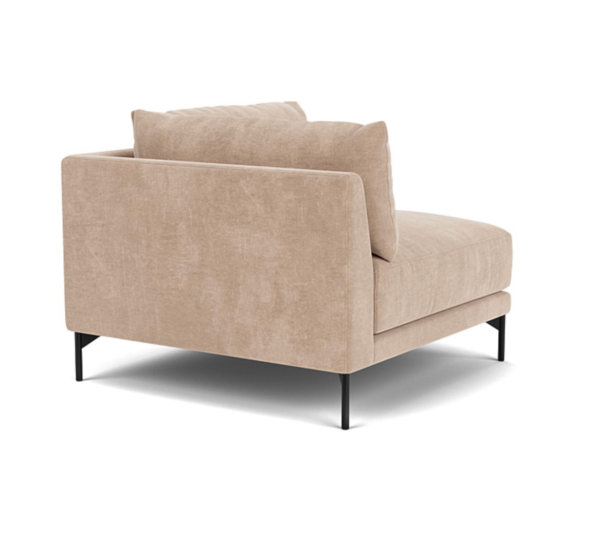 Vincent 1-seater corner module Left Danny Cream