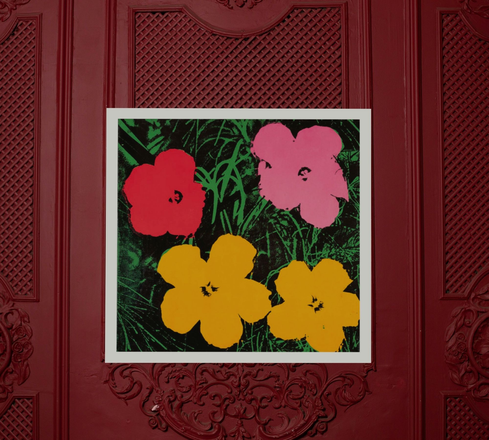 Flowers, ca. 1964 - Andy Warhol 90 x 90 cm