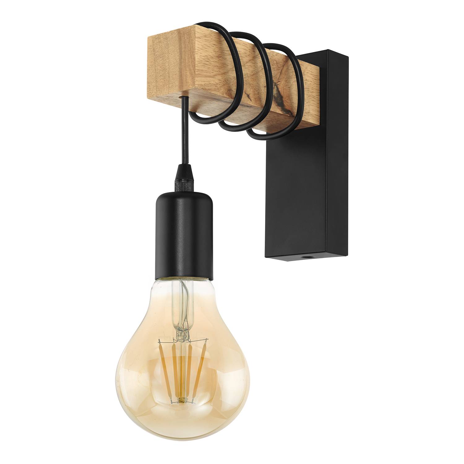 Townshend Wall Lamp Steel Ficus 1-light