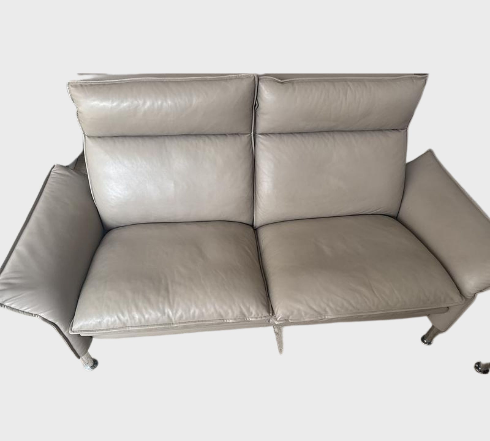 Sofa 2-Sitzer, 2,5-Sitzer & Relaxsessel Leder Beige