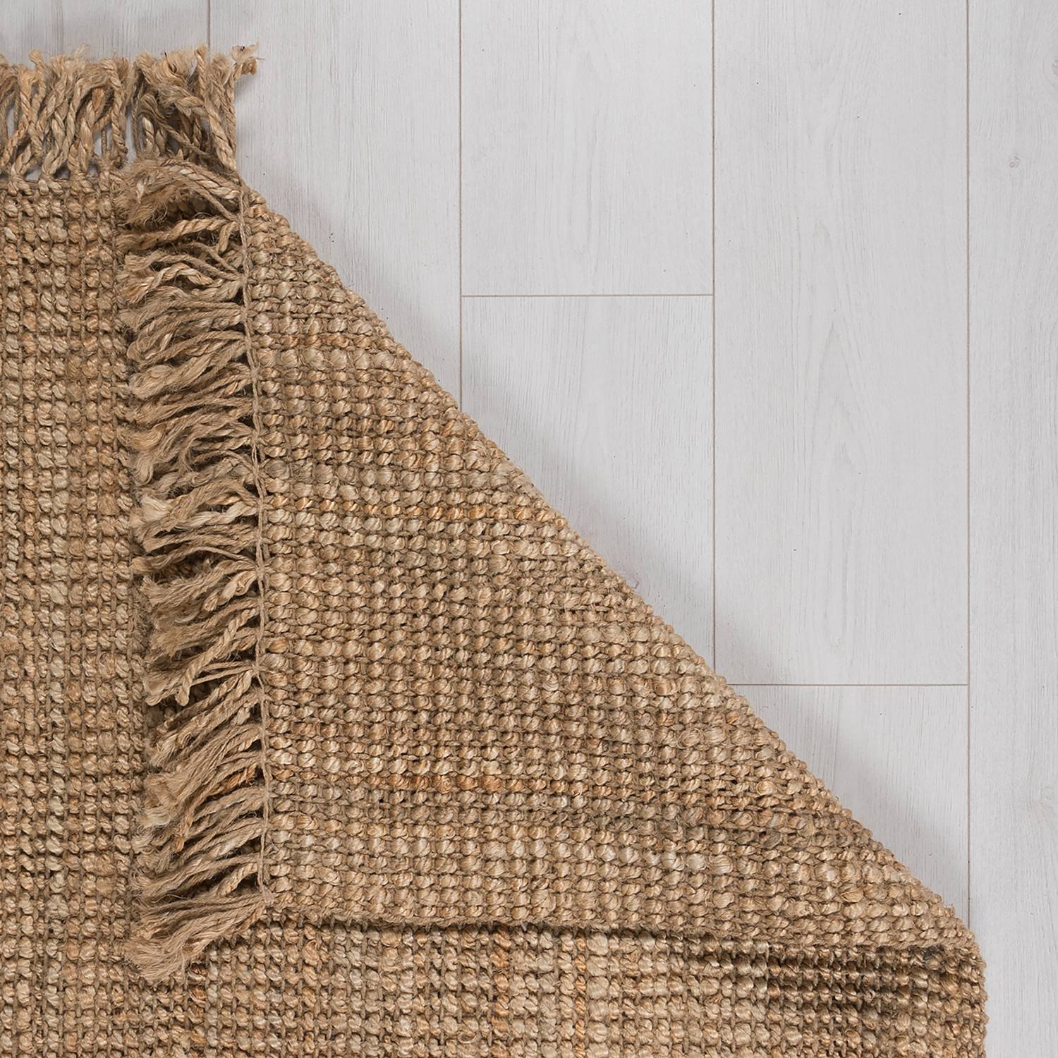 Juteläufer Boucle Jute Beige