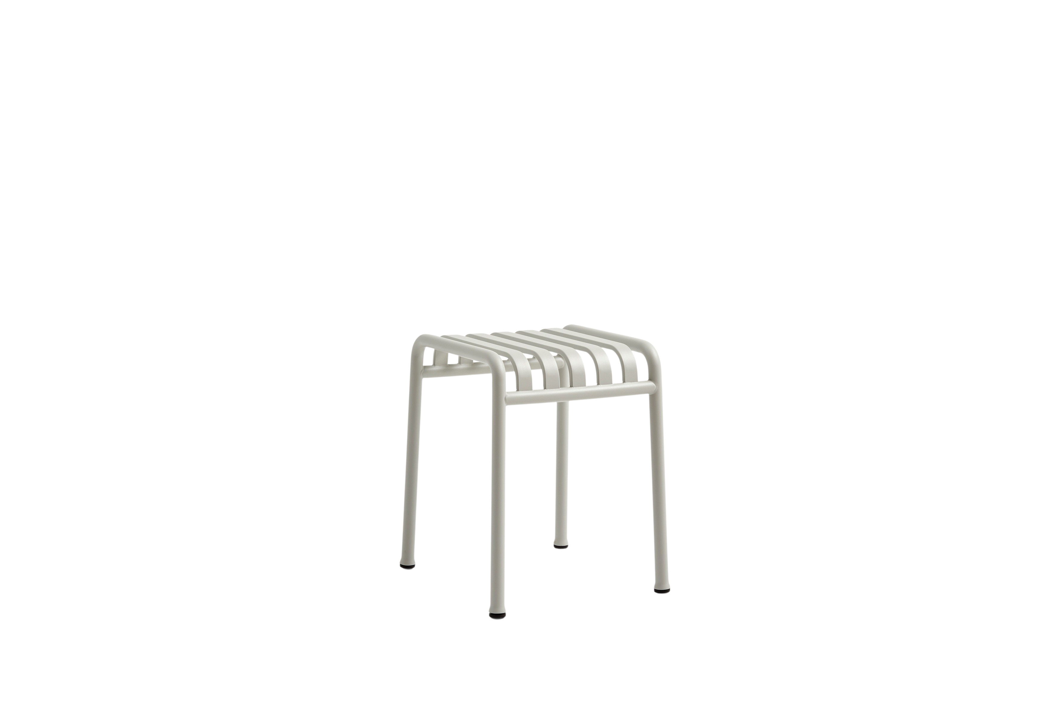 Palissade Hocker Grau